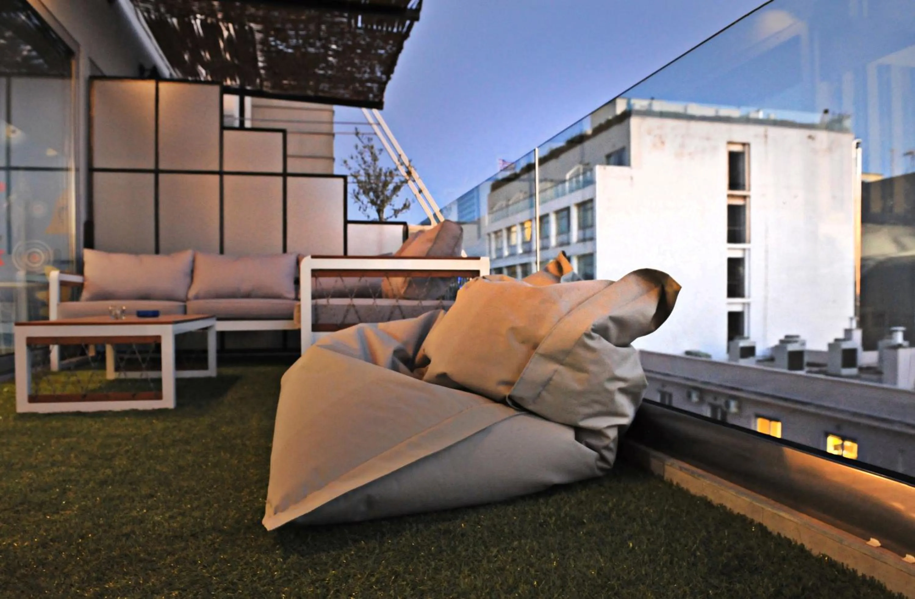 Balcony/Terrace in The Athenians Modern Apartments
