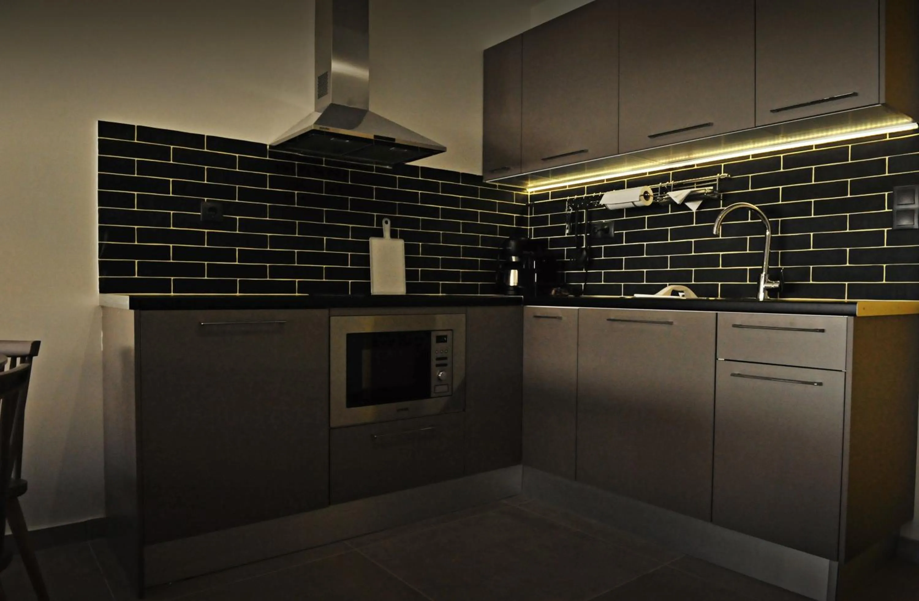 Kitchen or kitchenette in The Athenians Modern Apartments