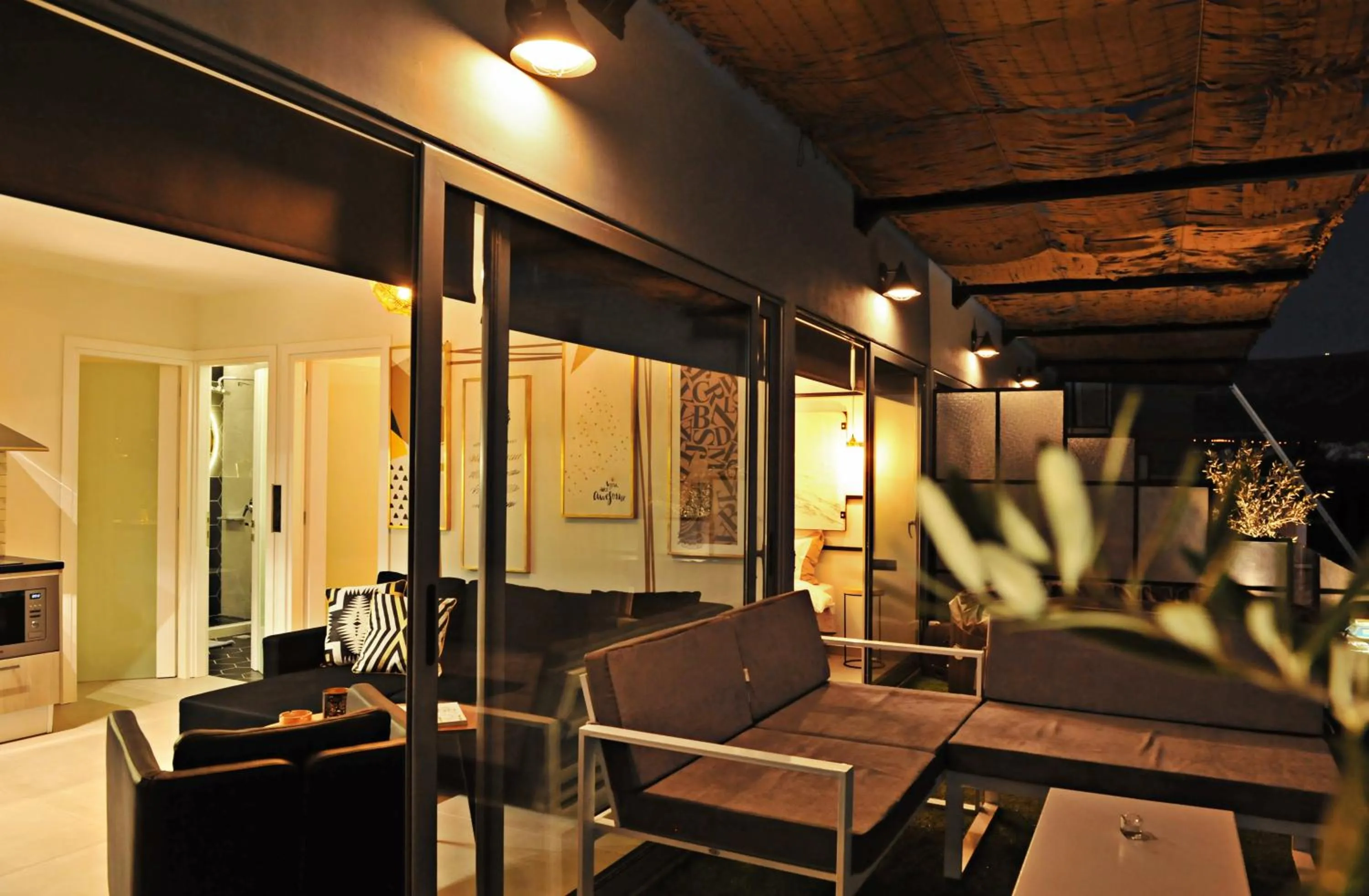 Balcony/Terrace in The Athenians Modern Apartments