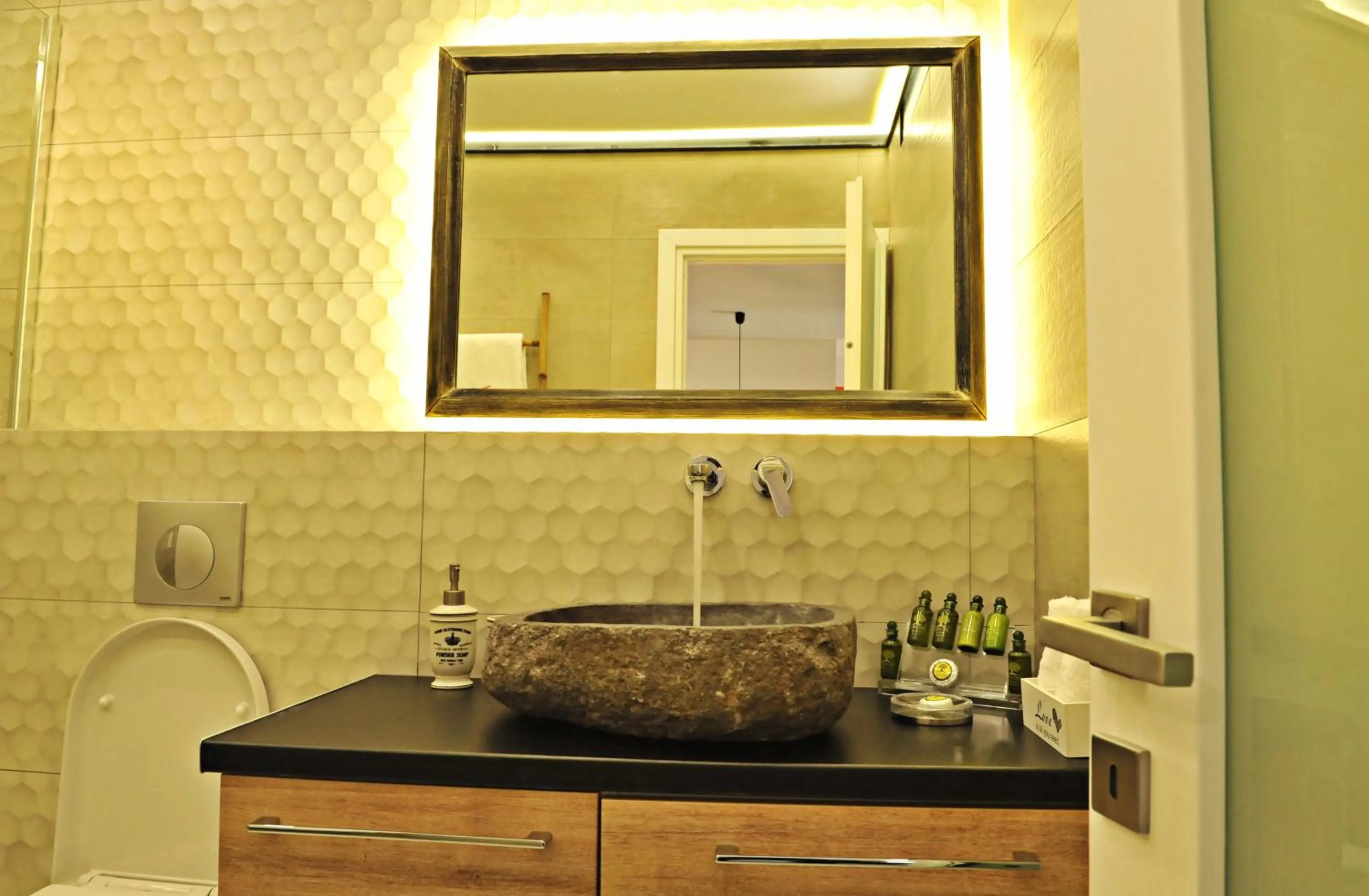 Bathroom in The Athenians Modern Apartments