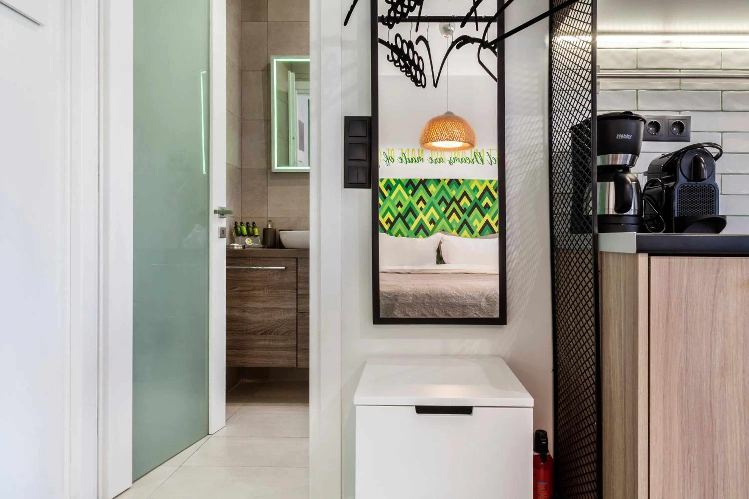 Bathroom in The Athenians Modern Apartments