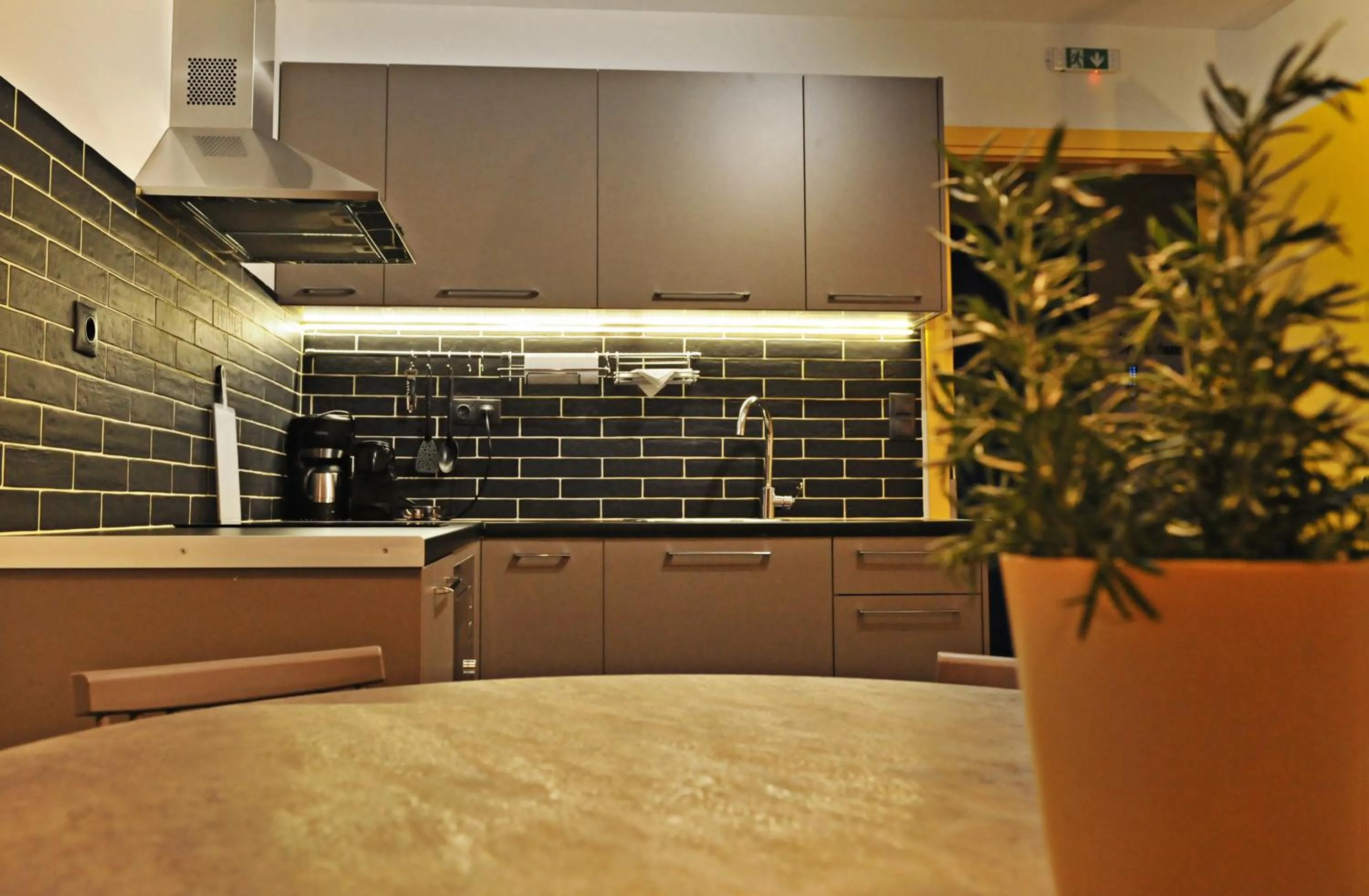 Kitchen or kitchenette in The Athenians Modern Apartments