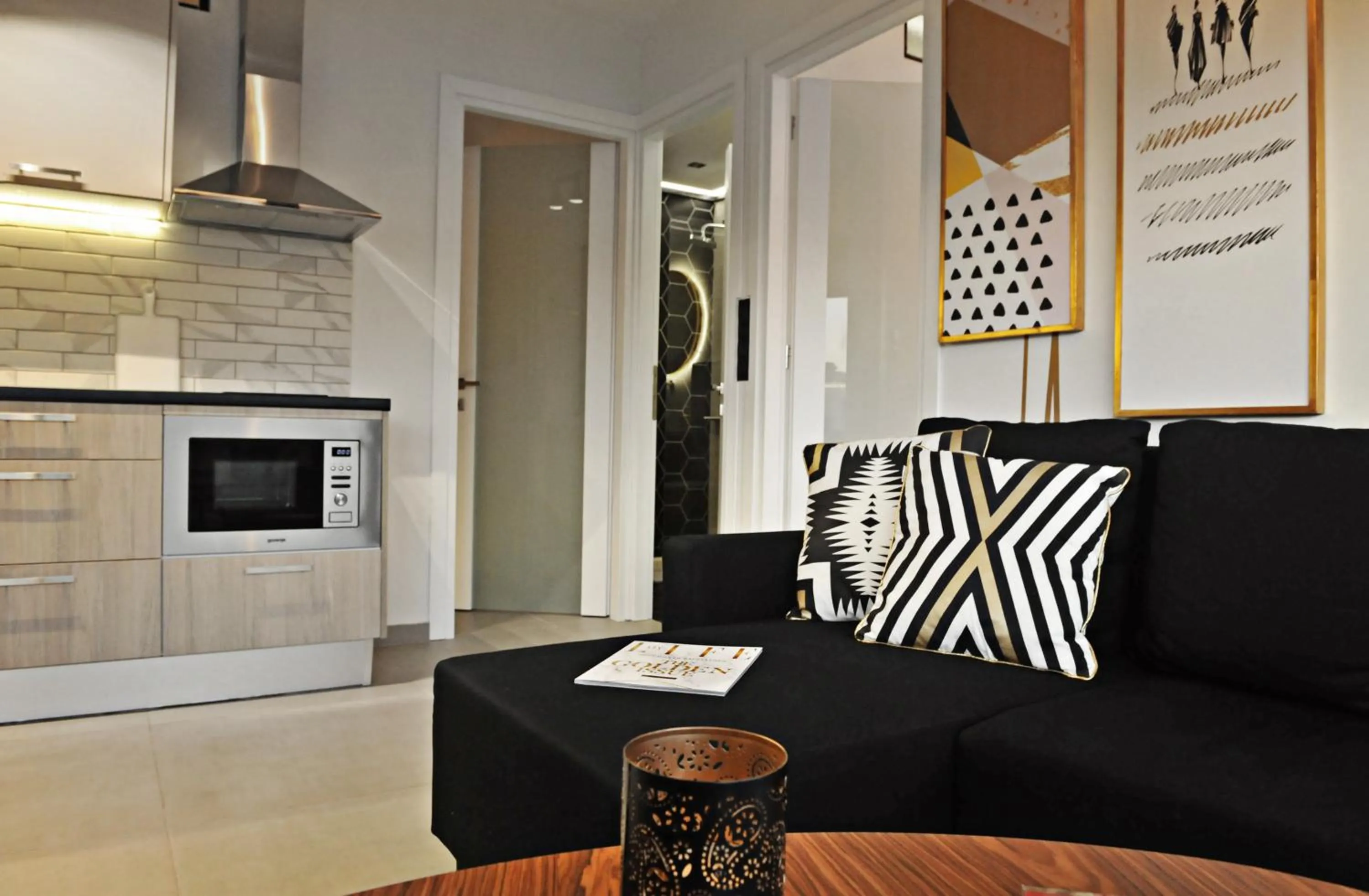 Kitchen or kitchenette in The Athenians Modern Apartments