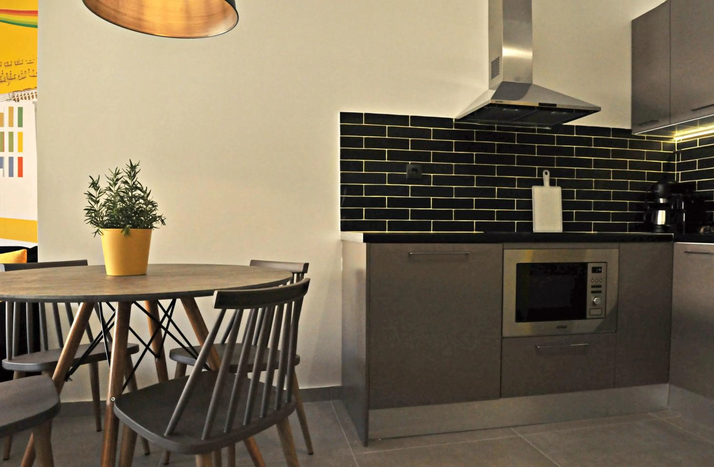 Kitchen or kitchenette in The Athenians Modern Apartments