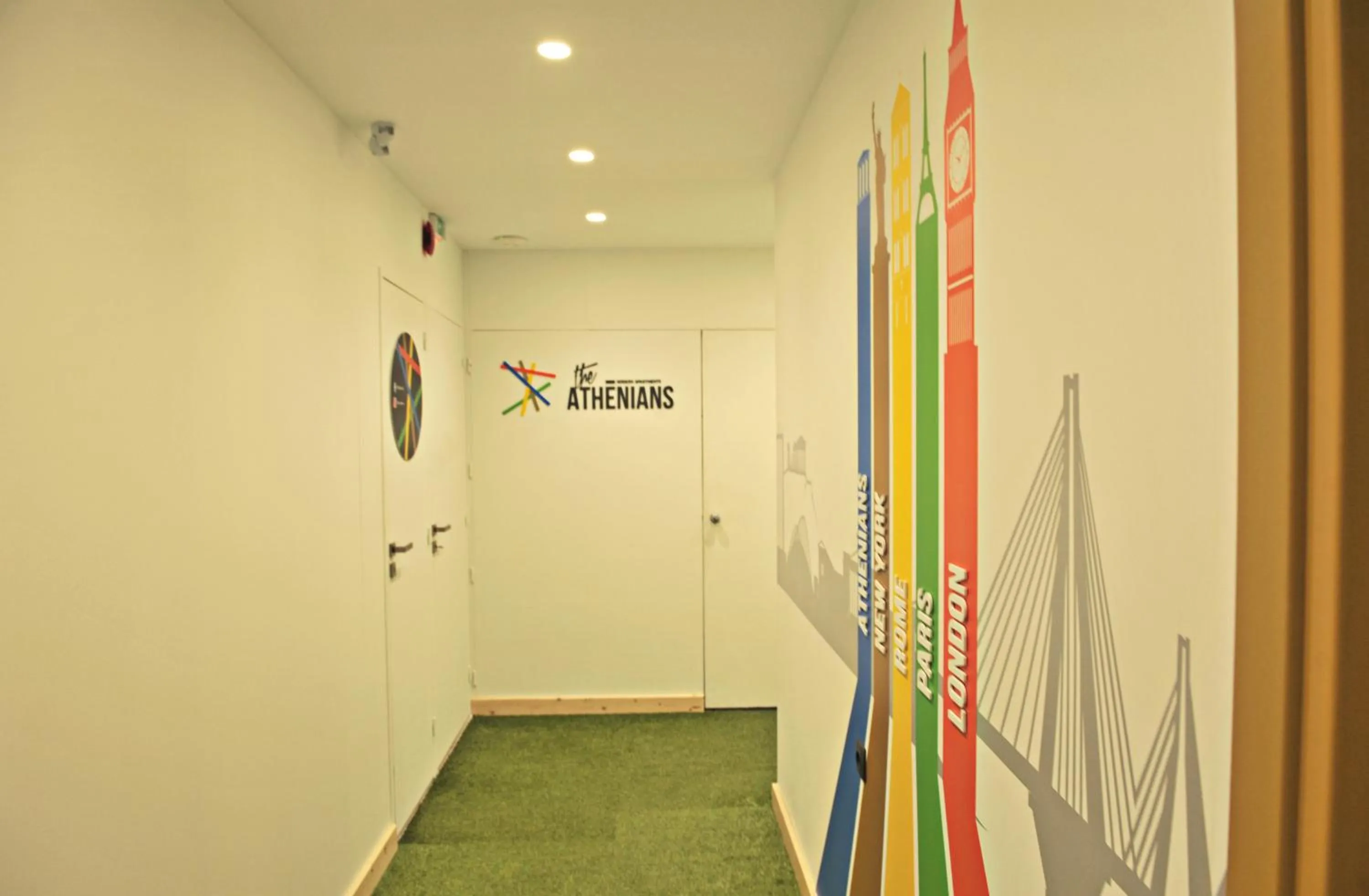 Logo/Certificate/Sign in The Athenians Modern Apartments