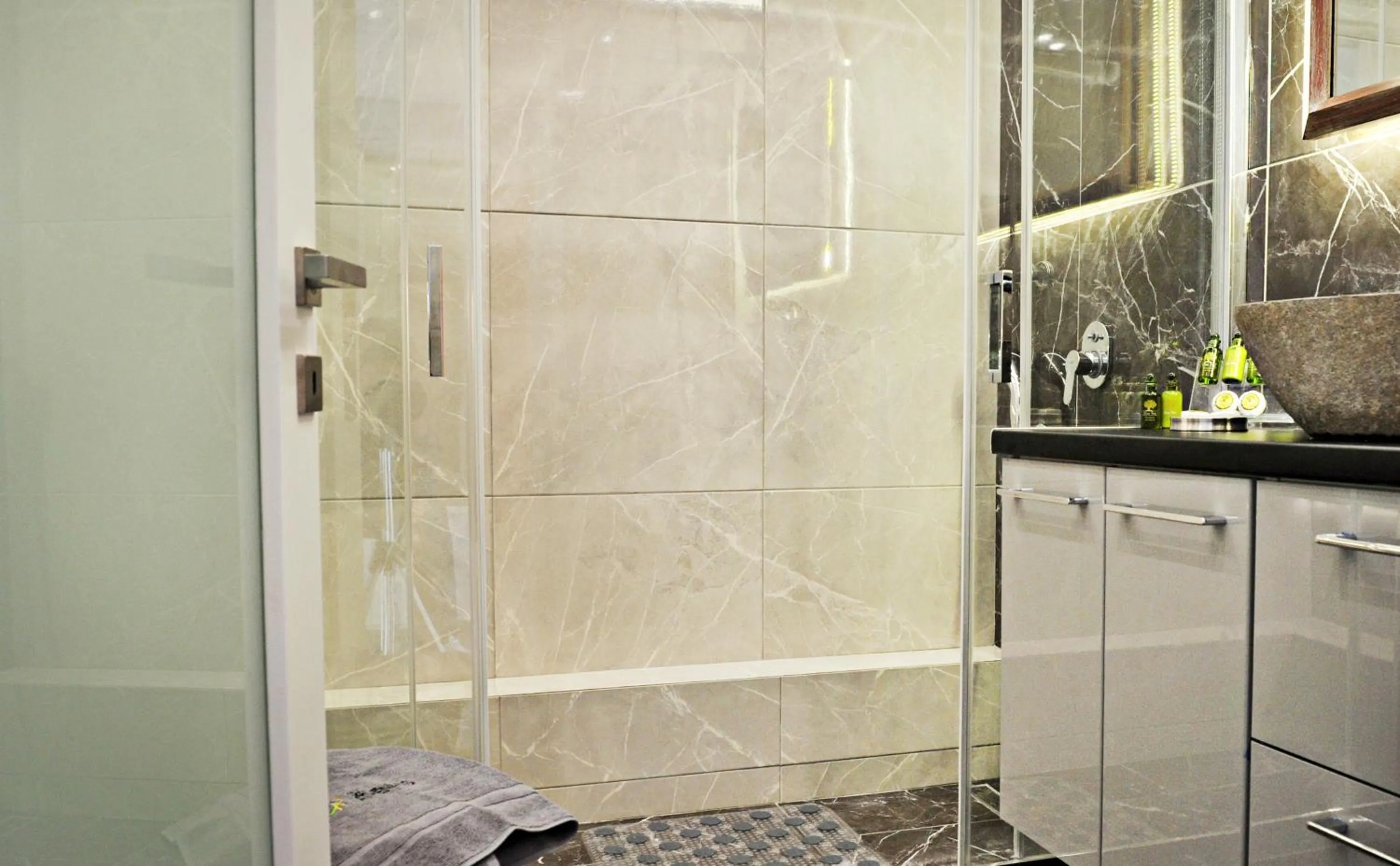 Bathroom in The Athenians Modern Apartments