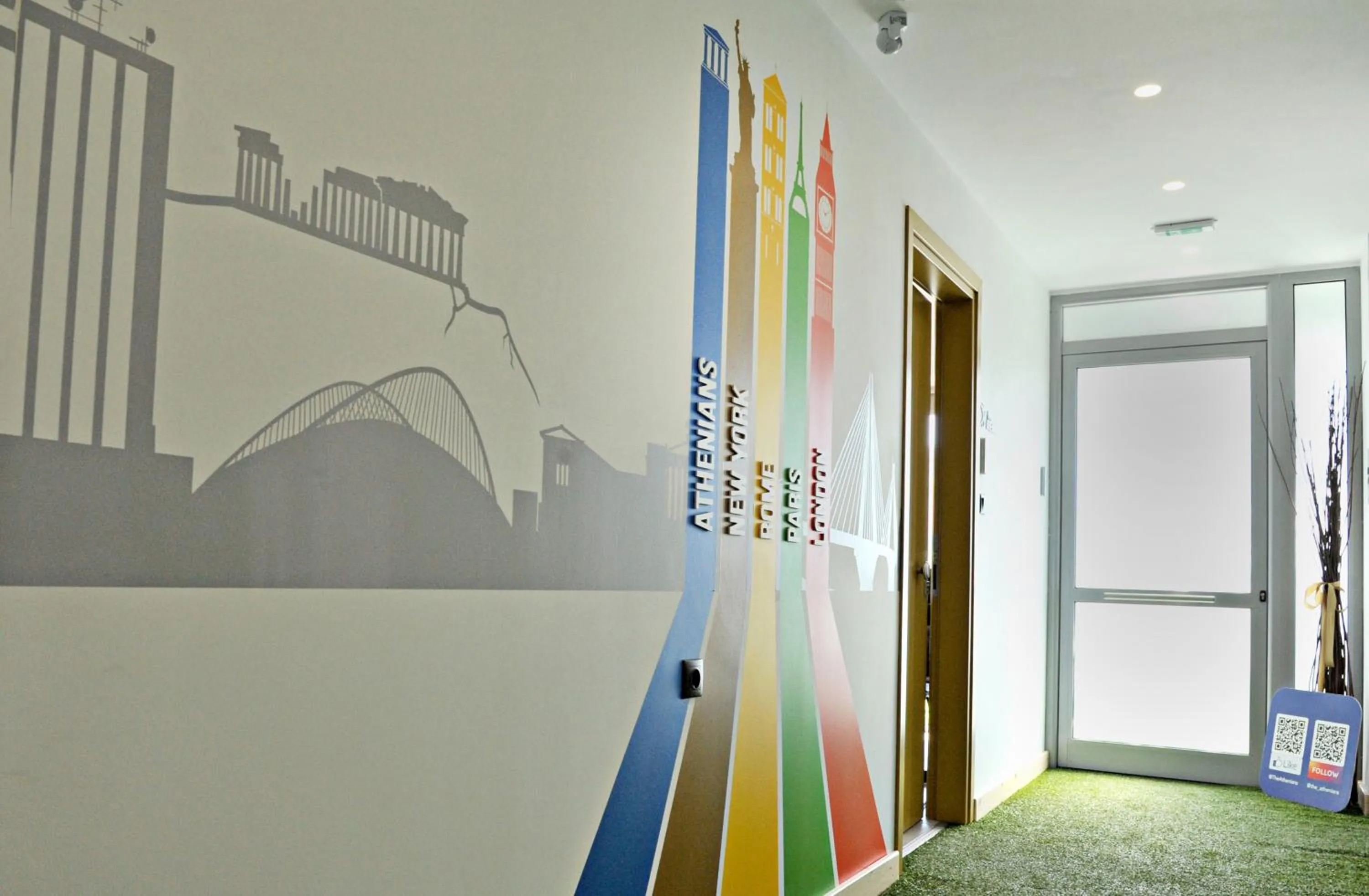 Property building in The Athenians Modern Apartments