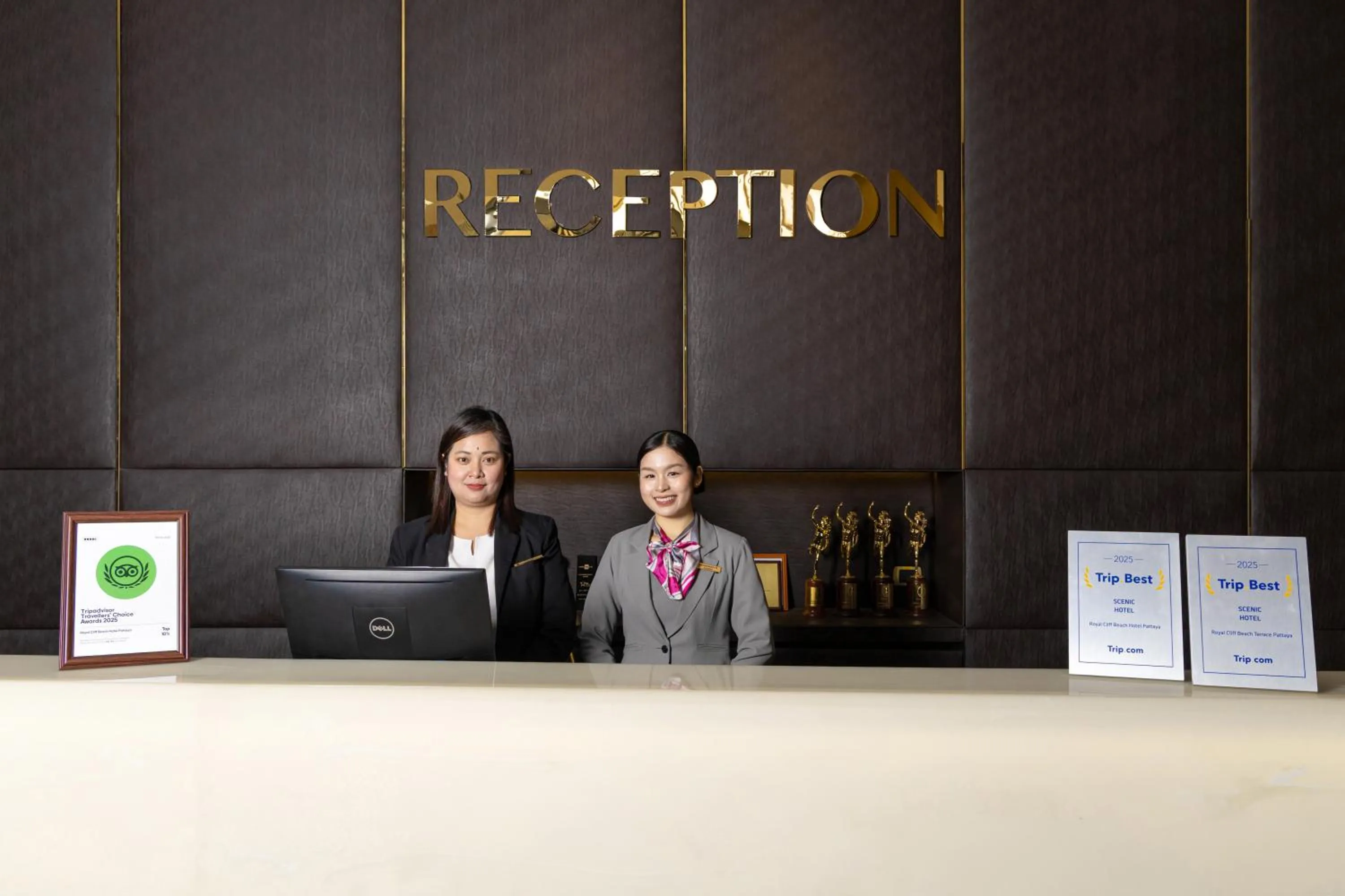 Staff in Royal Cliff Beach Hotel Pattaya