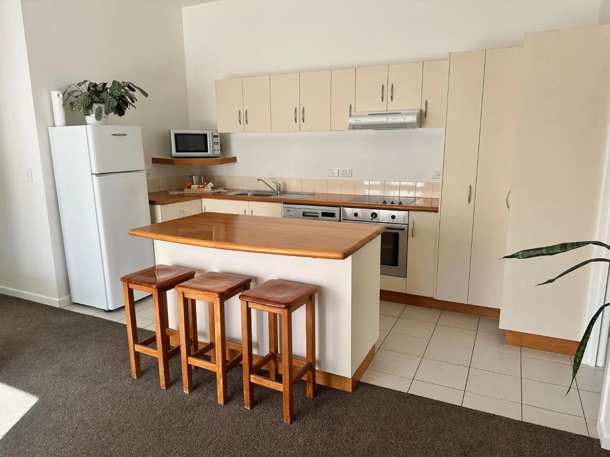 Kitchen or kitchenette in Ocean Beach Wainui