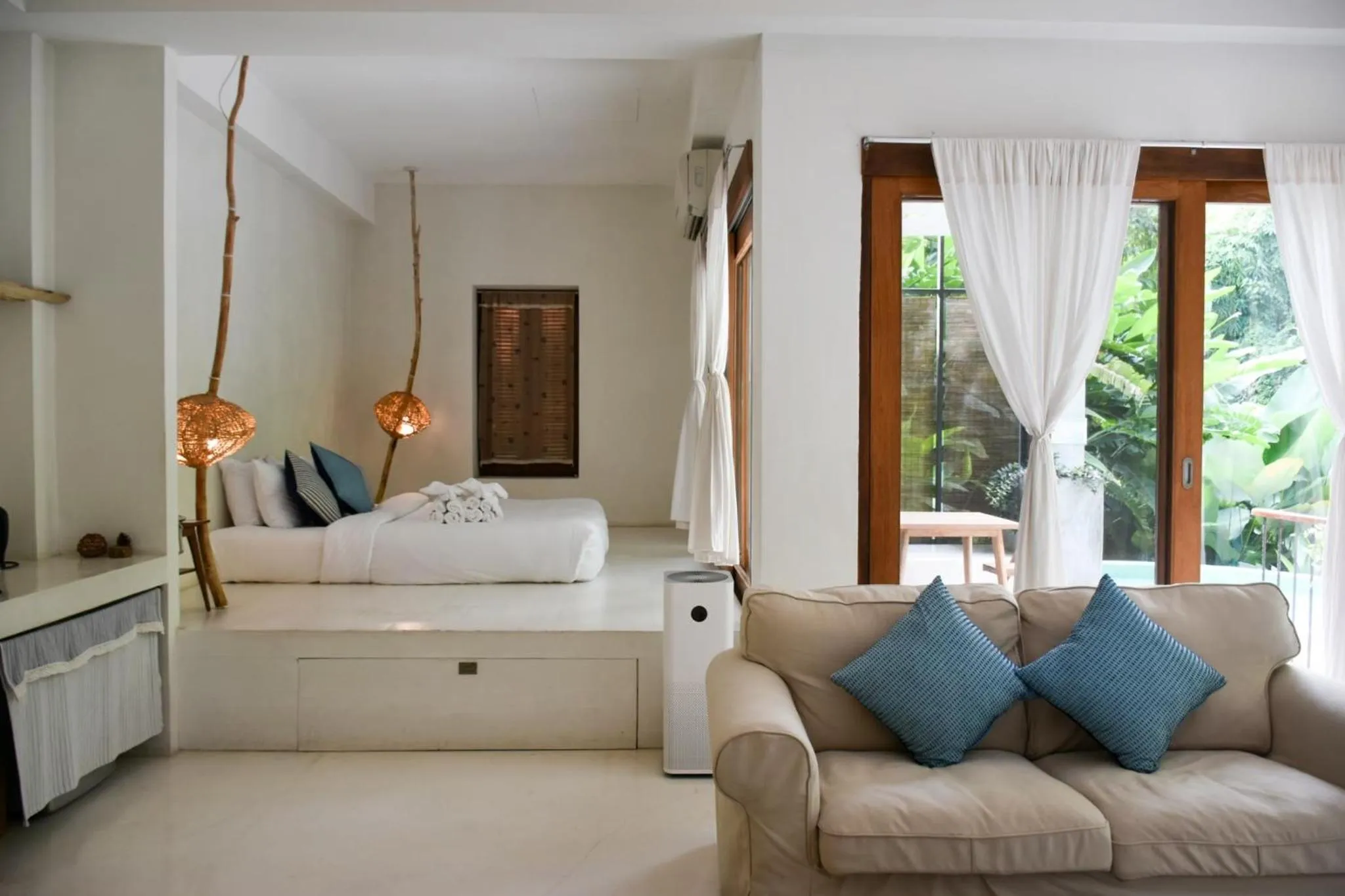 Bed in Proud Phu Fah Maerim Resort