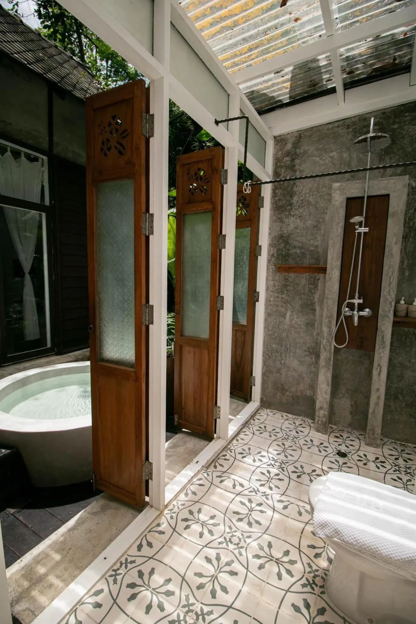 Shower in Proud Phu Fah Maerim Resort