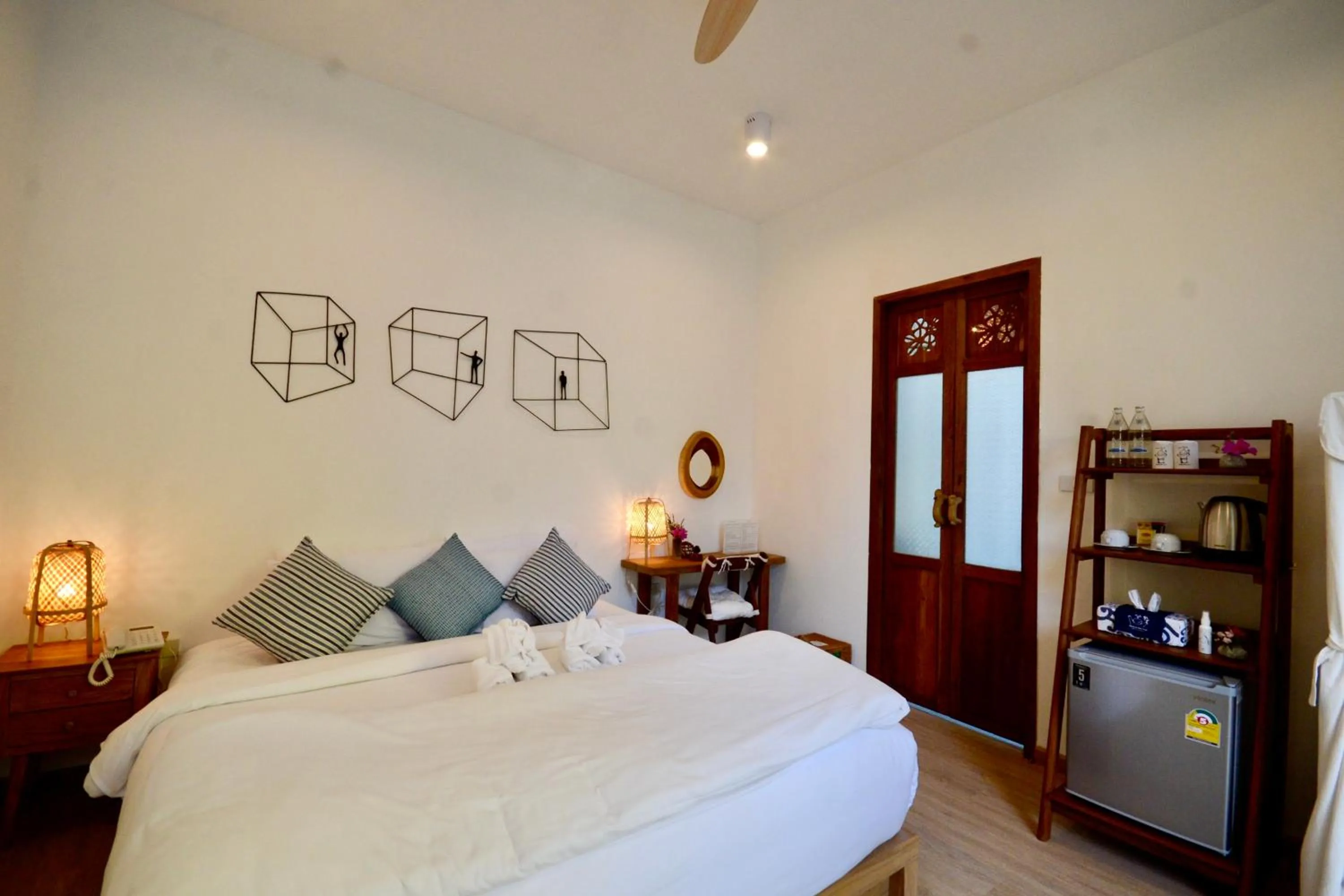 Bed in Proud Phu Fah Maerim Resort