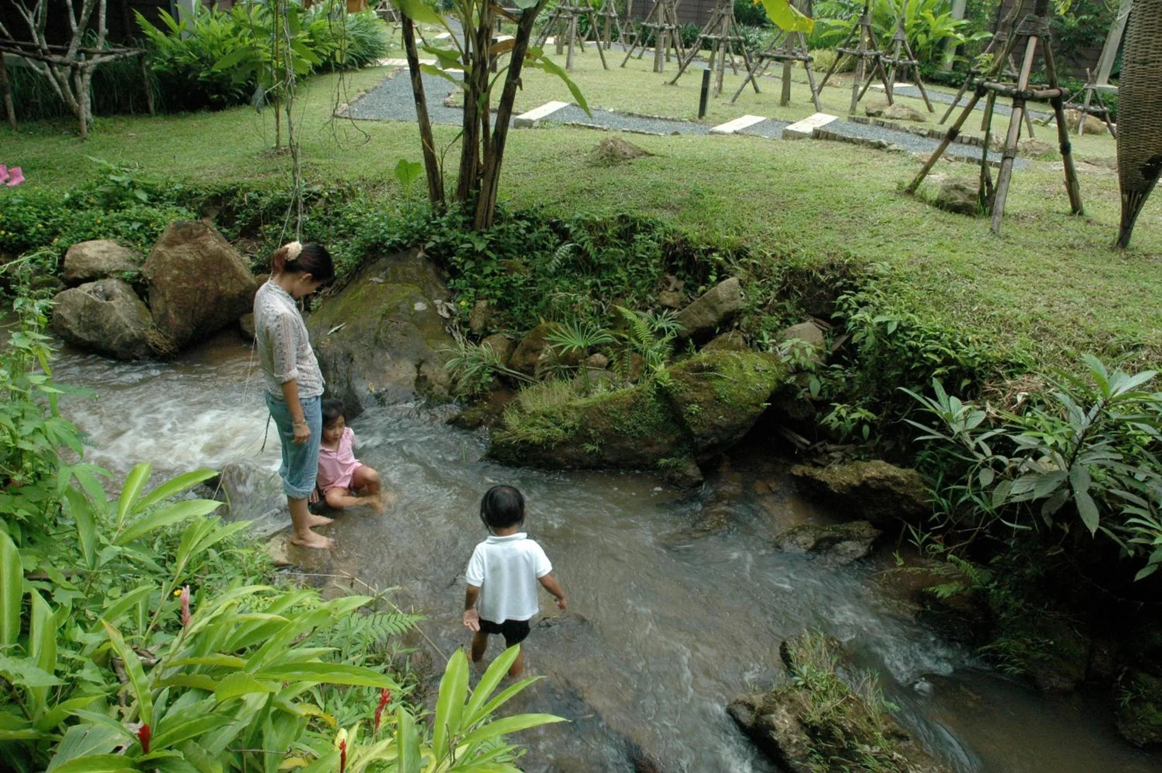Natural landscape in Proud Phu Fah Maerim Resort