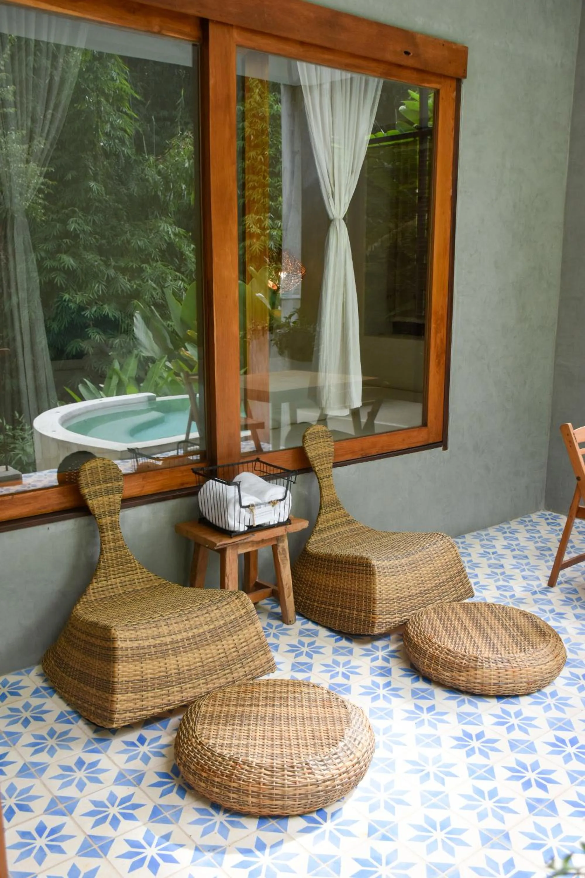 Patio in Proud Phu Fah Maerim Resort