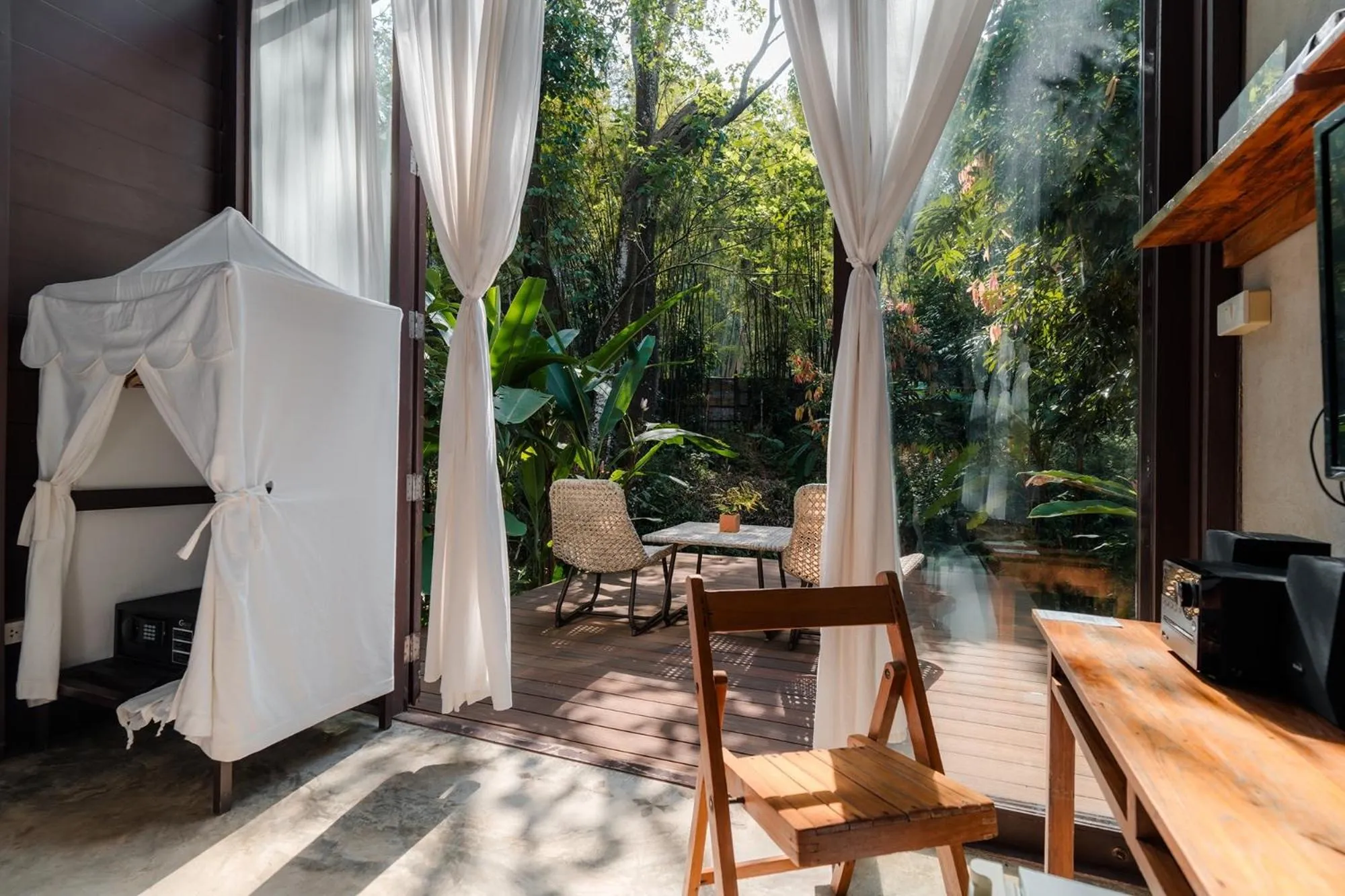 Balcony/Terrace in Proud Phu Fah Maerim Resort