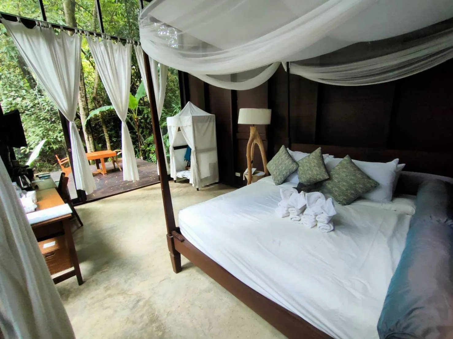 Garden, Bed in Proud Phu Fah Maerim Resort