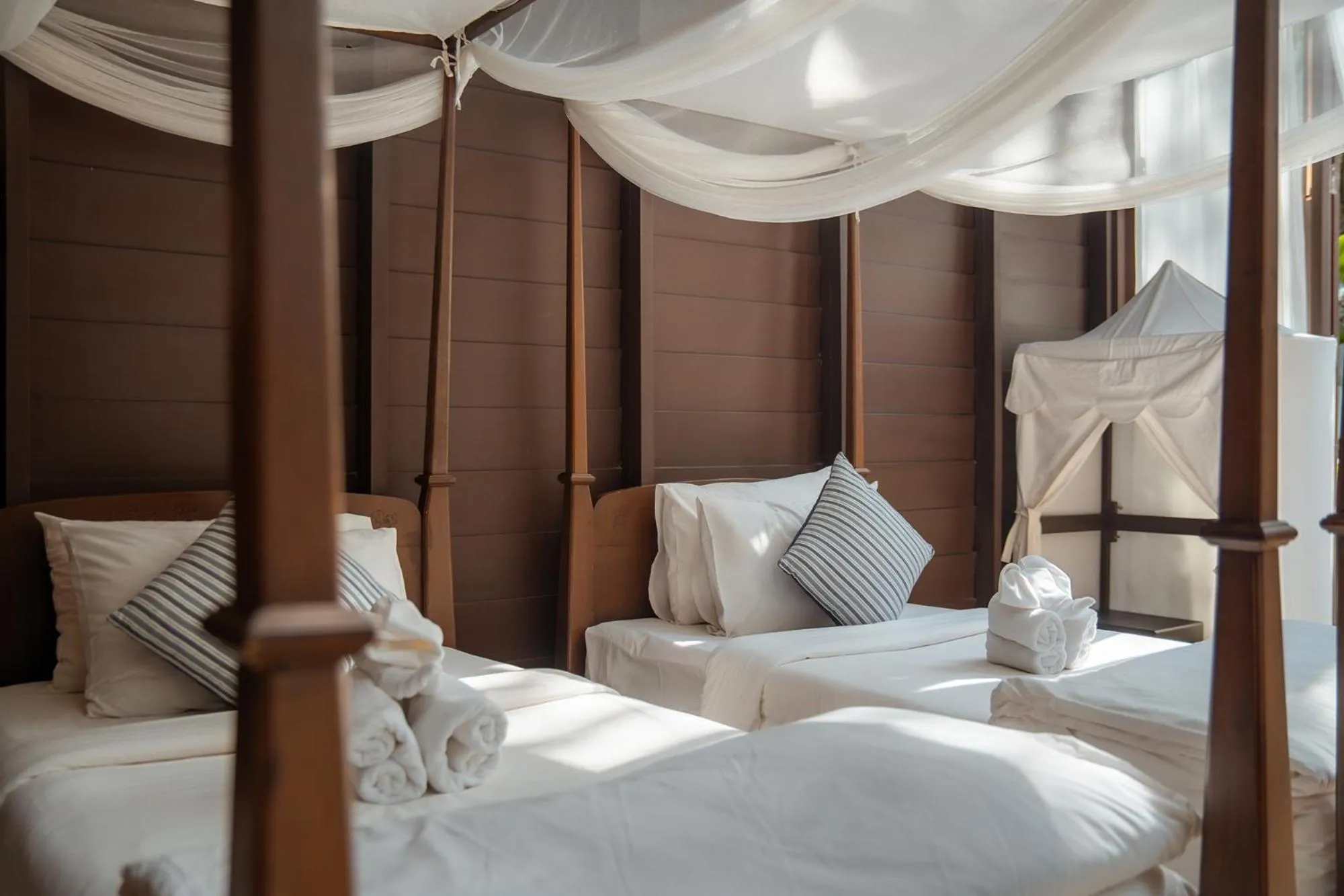 Bed in Proud Phu Fah Maerim Resort