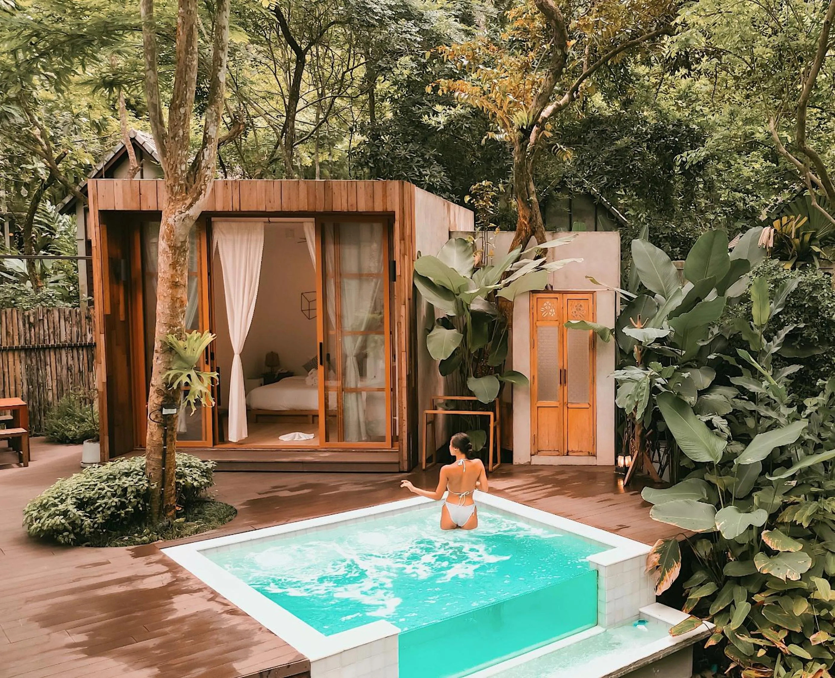 Swimming pool in Proud Phu Fah Maerim Resort