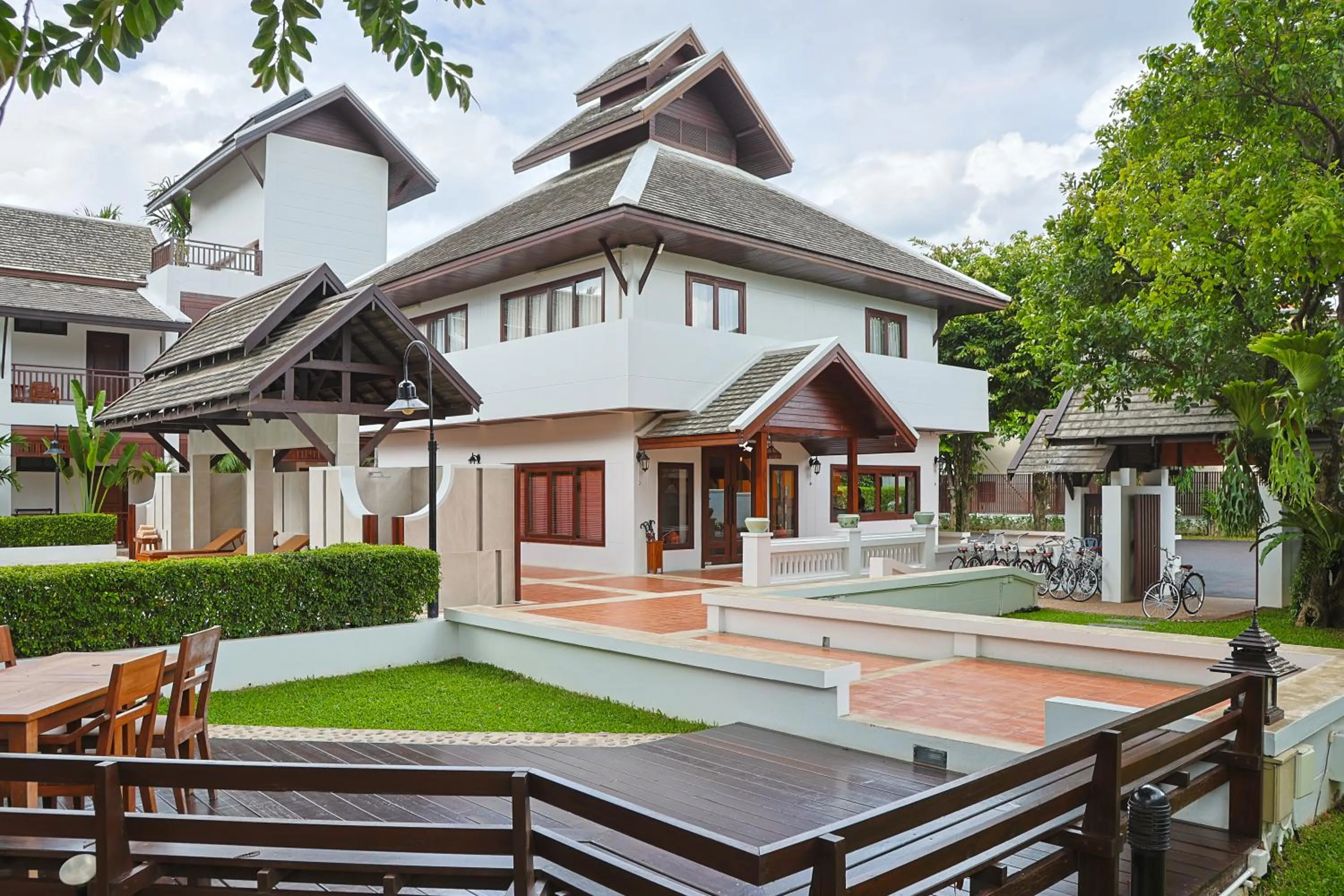 Property building in Rimping Village