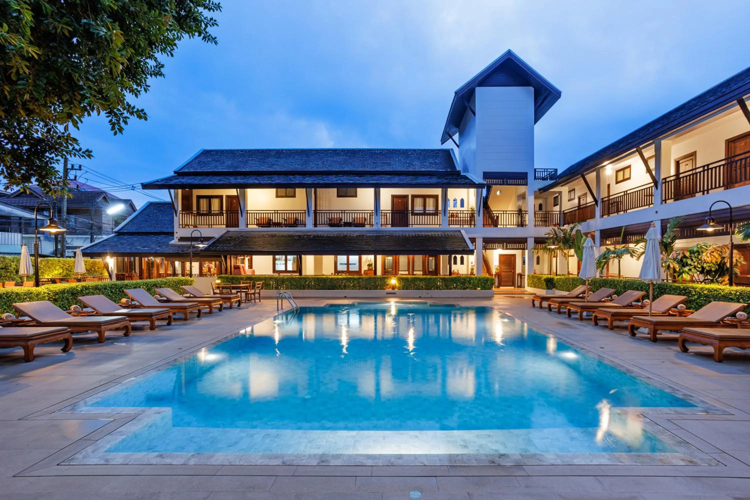 Swimming pool in Rimping Village