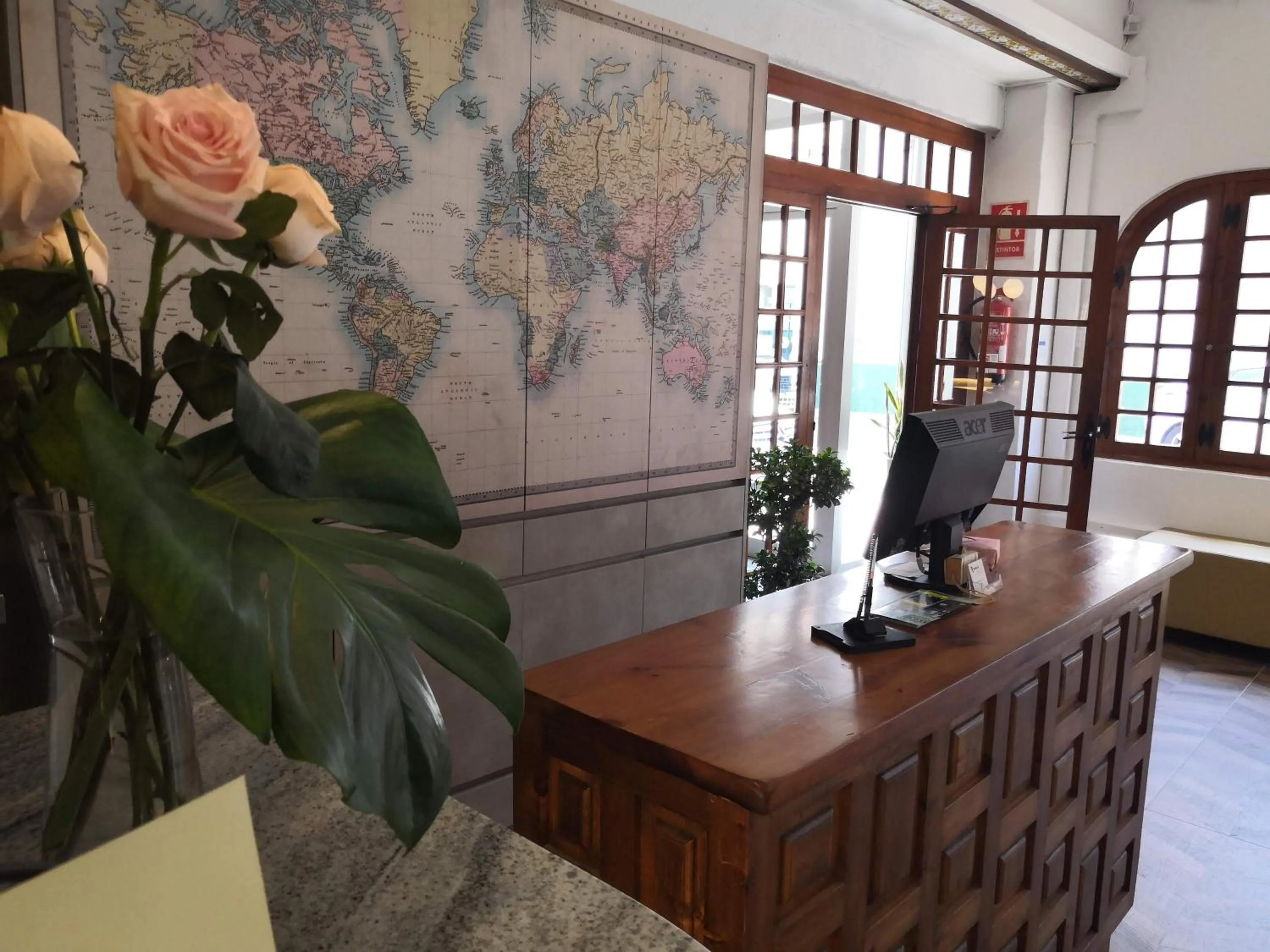 Lobby or reception in Hotel Ramis fundado en 1969