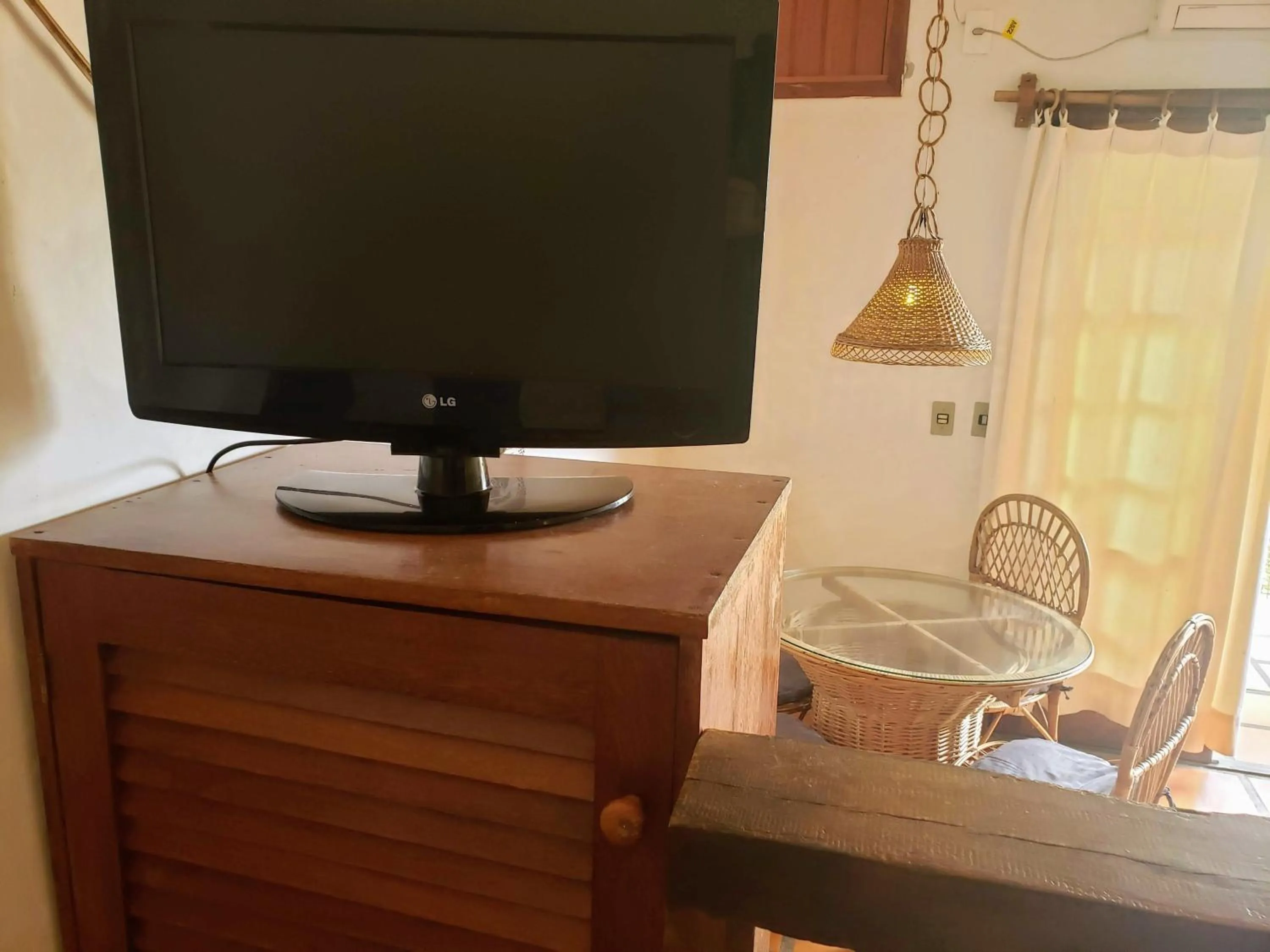 TV and multimedia in Pousada da Lagoinha