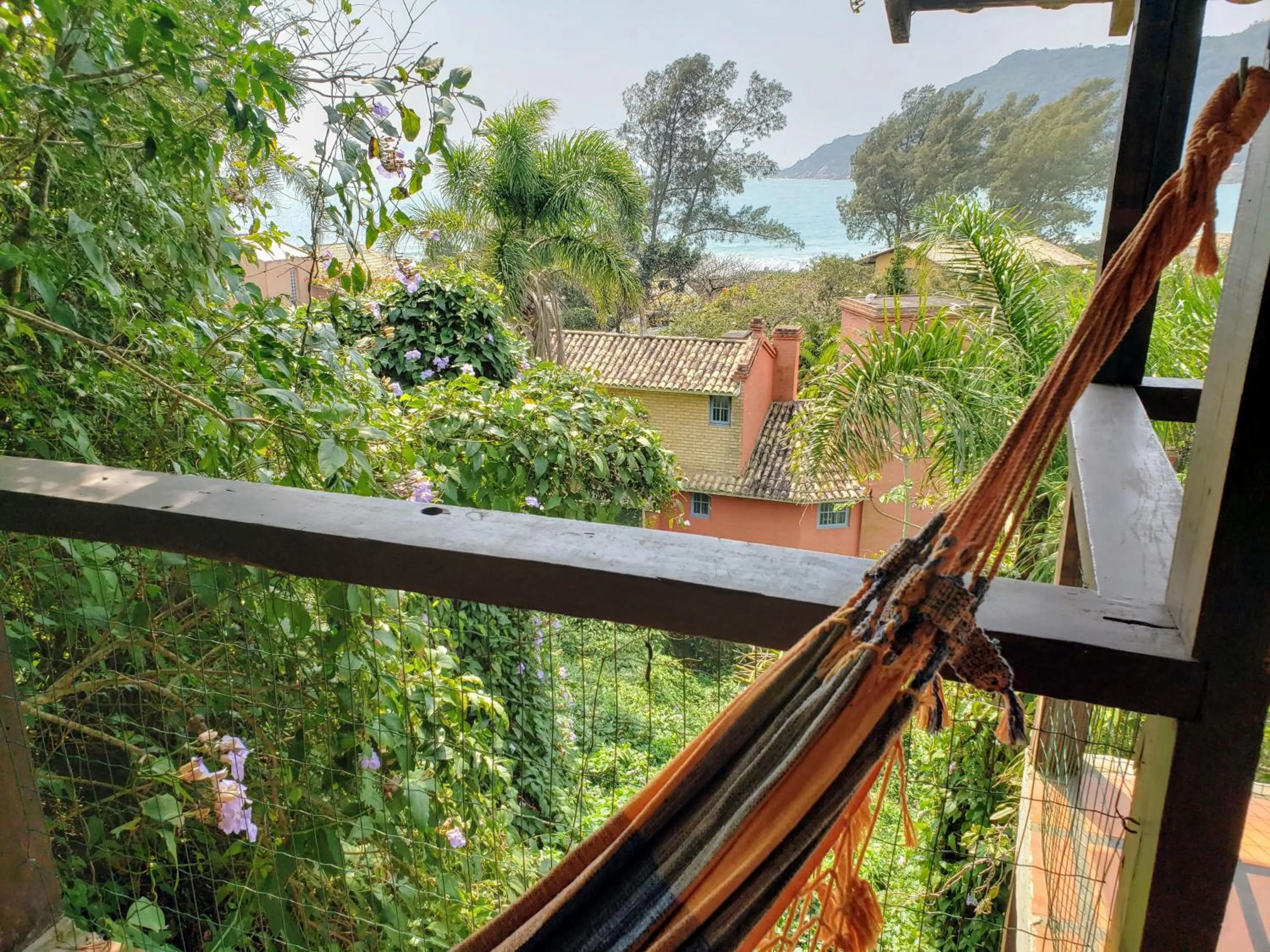 Balcony/Terrace in Pousada da Lagoinha