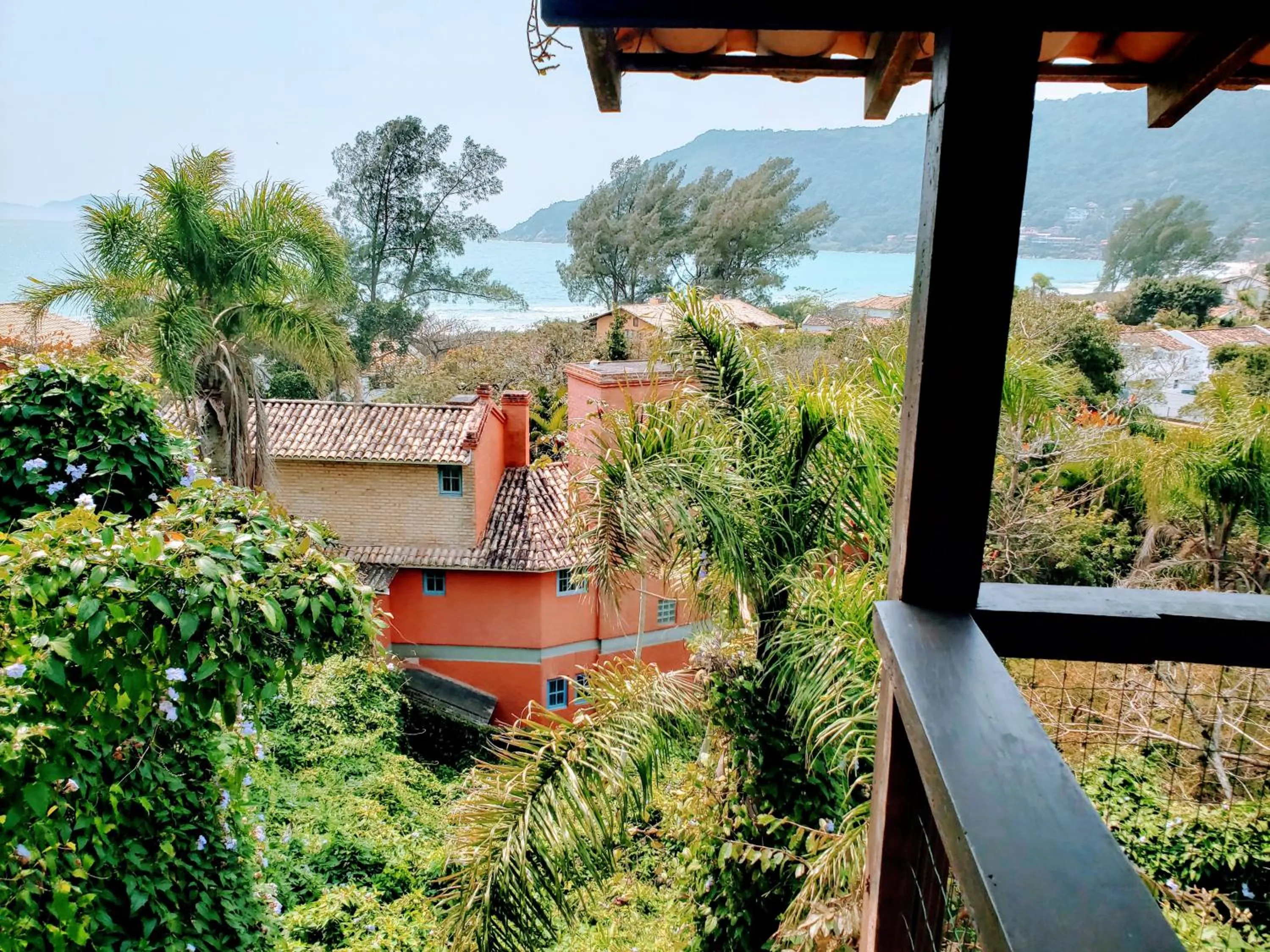 Balcony/Terrace in Pousada da Lagoinha