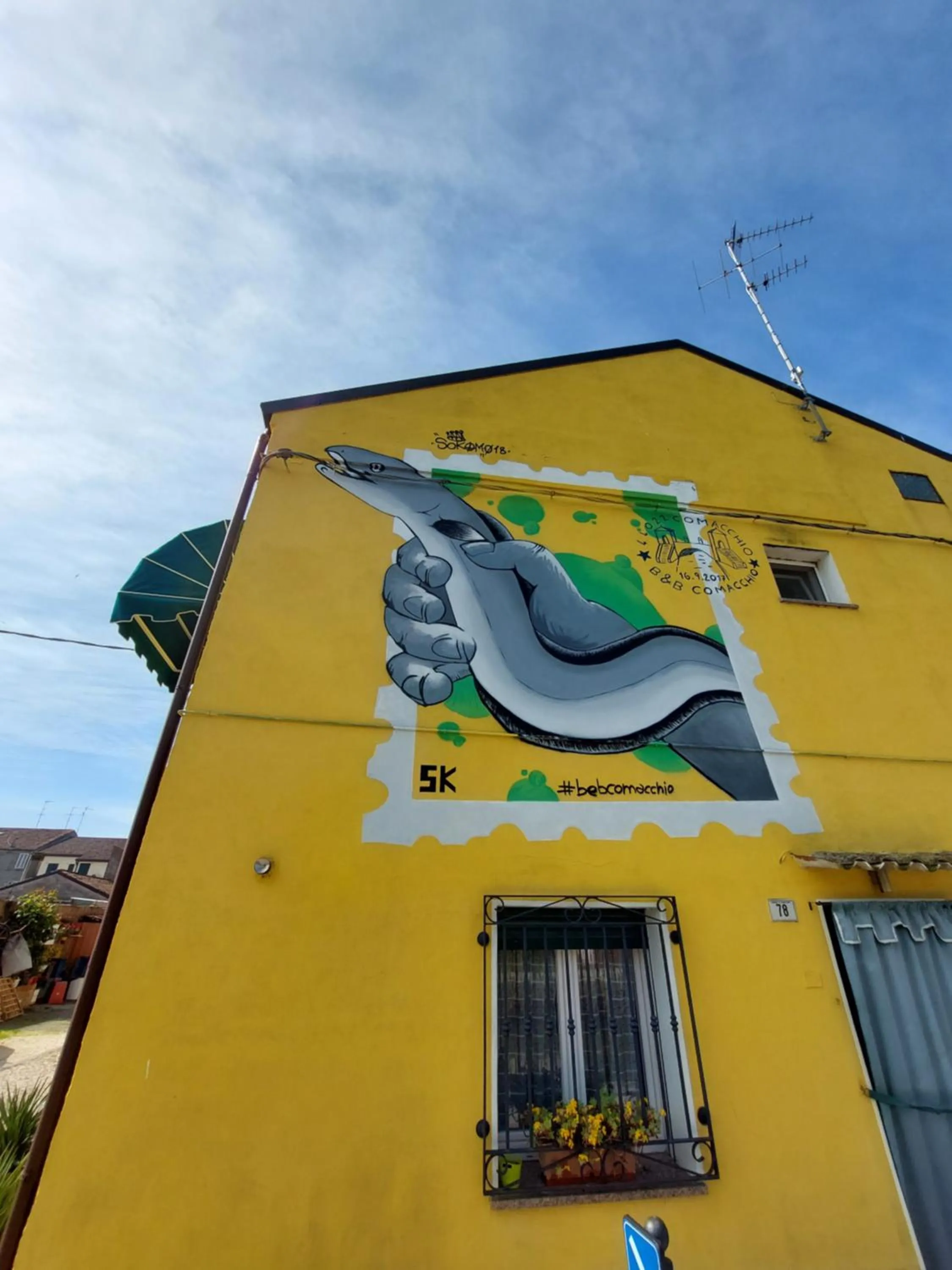 Property building in B&B Comacchio