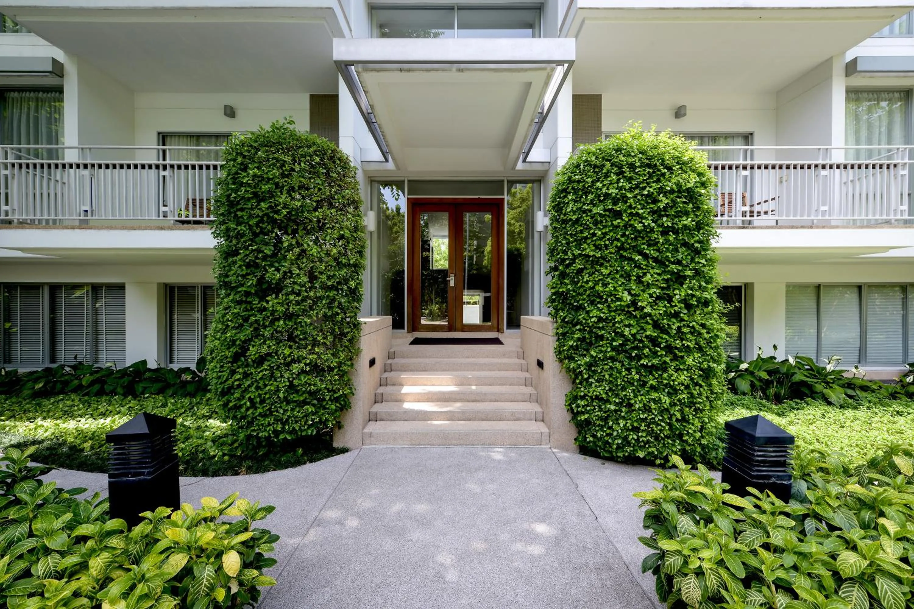 Property building in The Park Nine Hotel Srinakarin