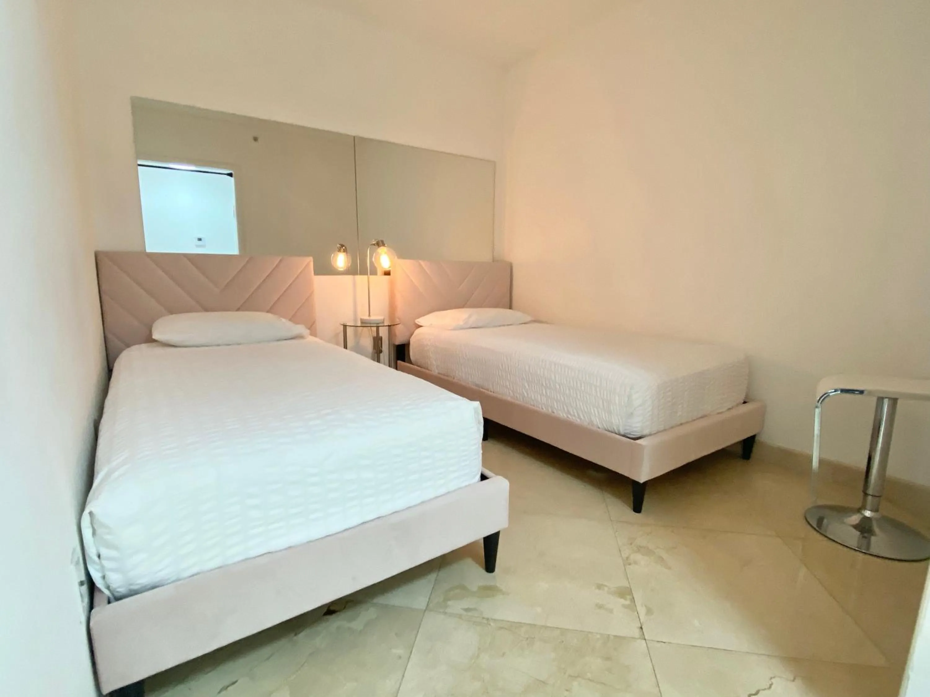 Bed in The King David Condos