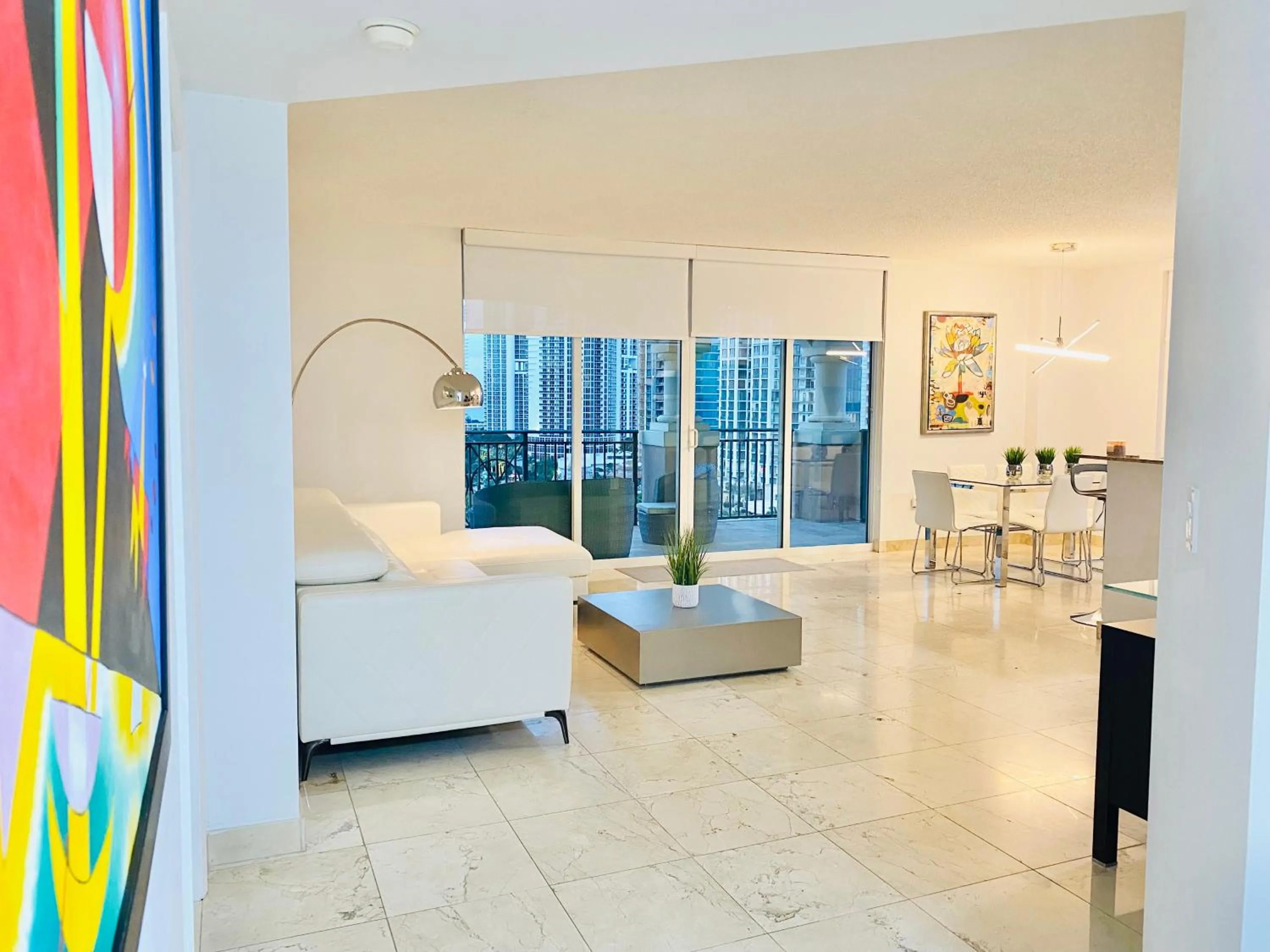 Bed in The King David Condos