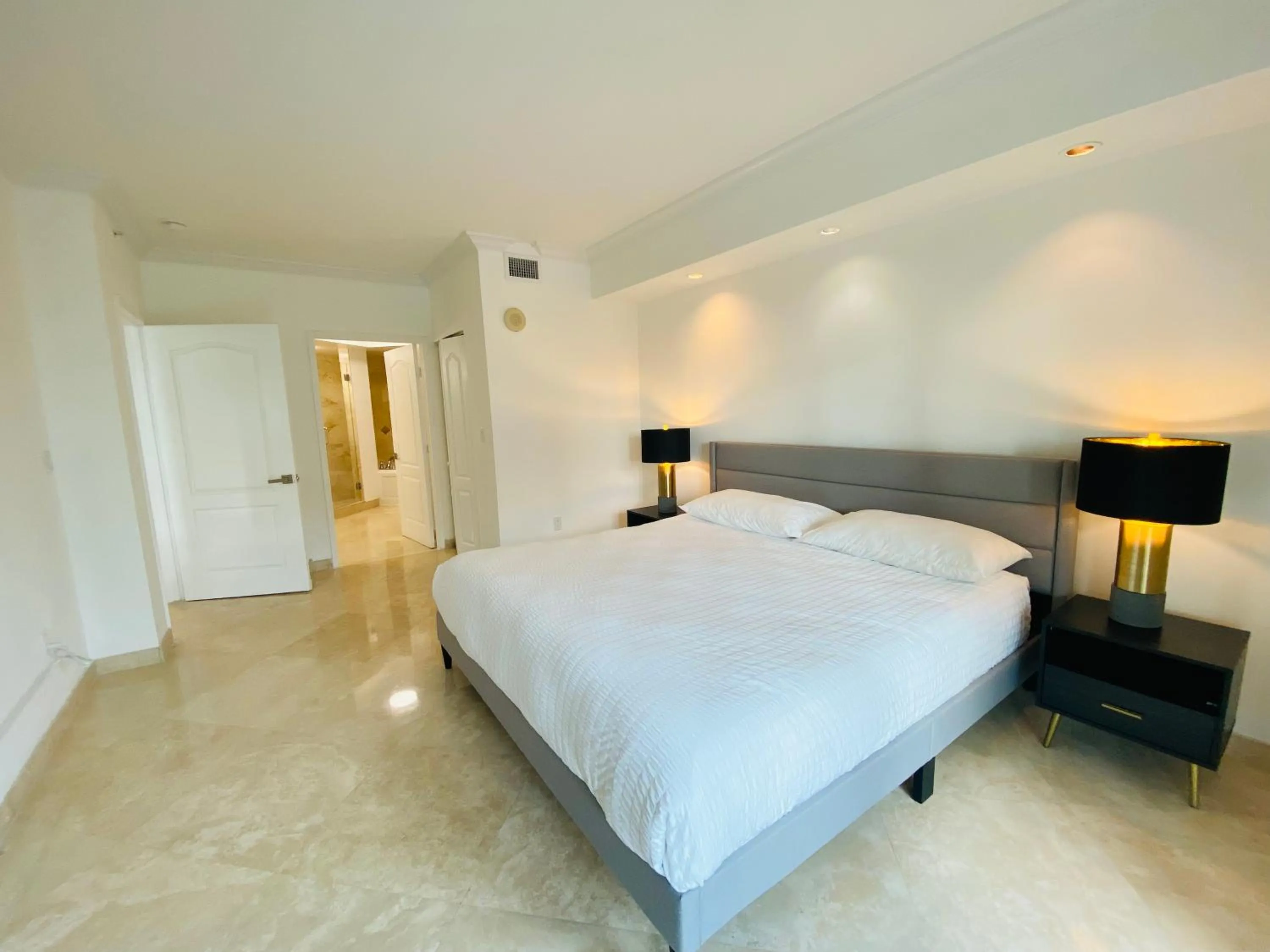 Bed in The King David Condos