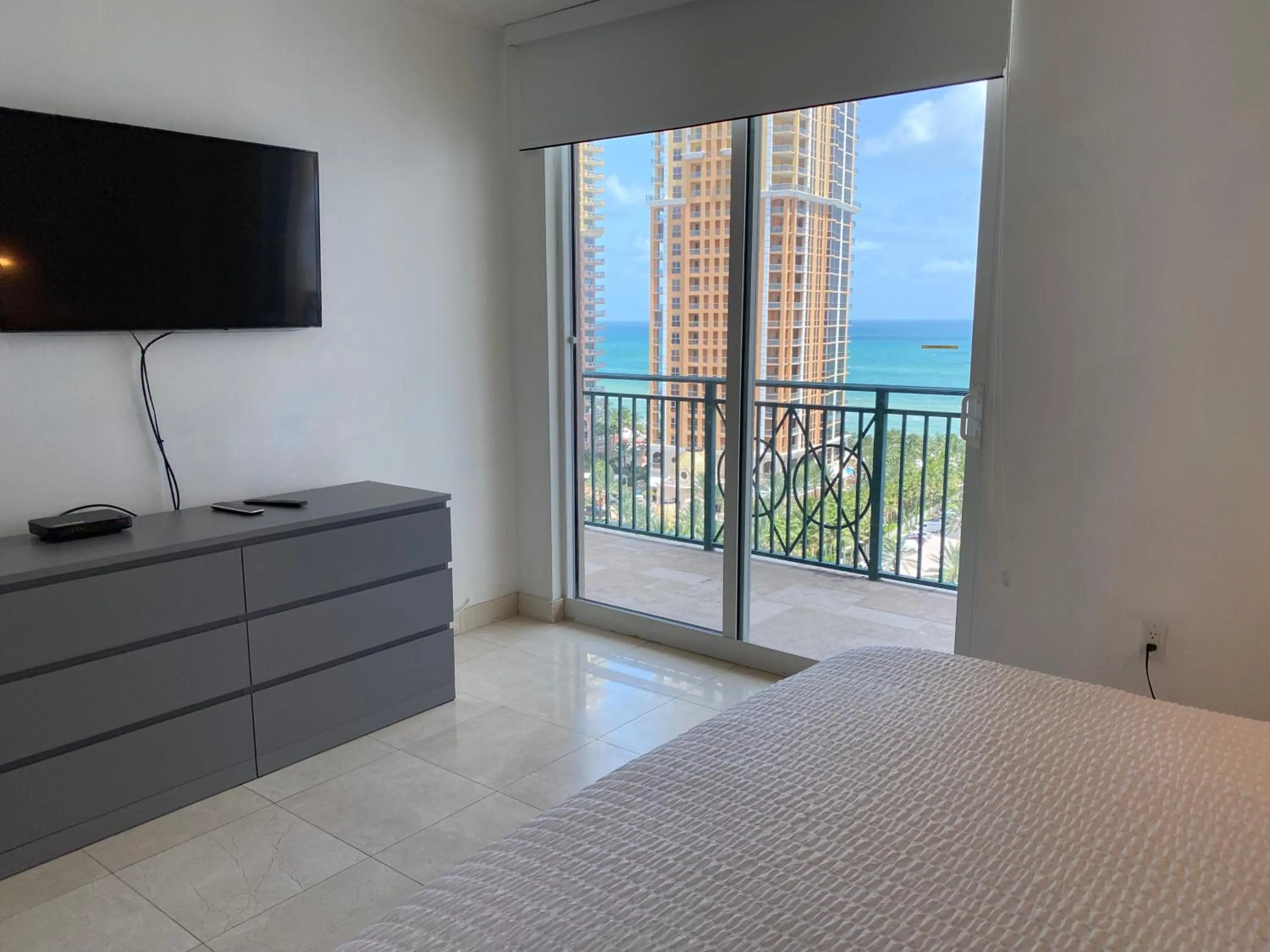 Bed in The King David Condos