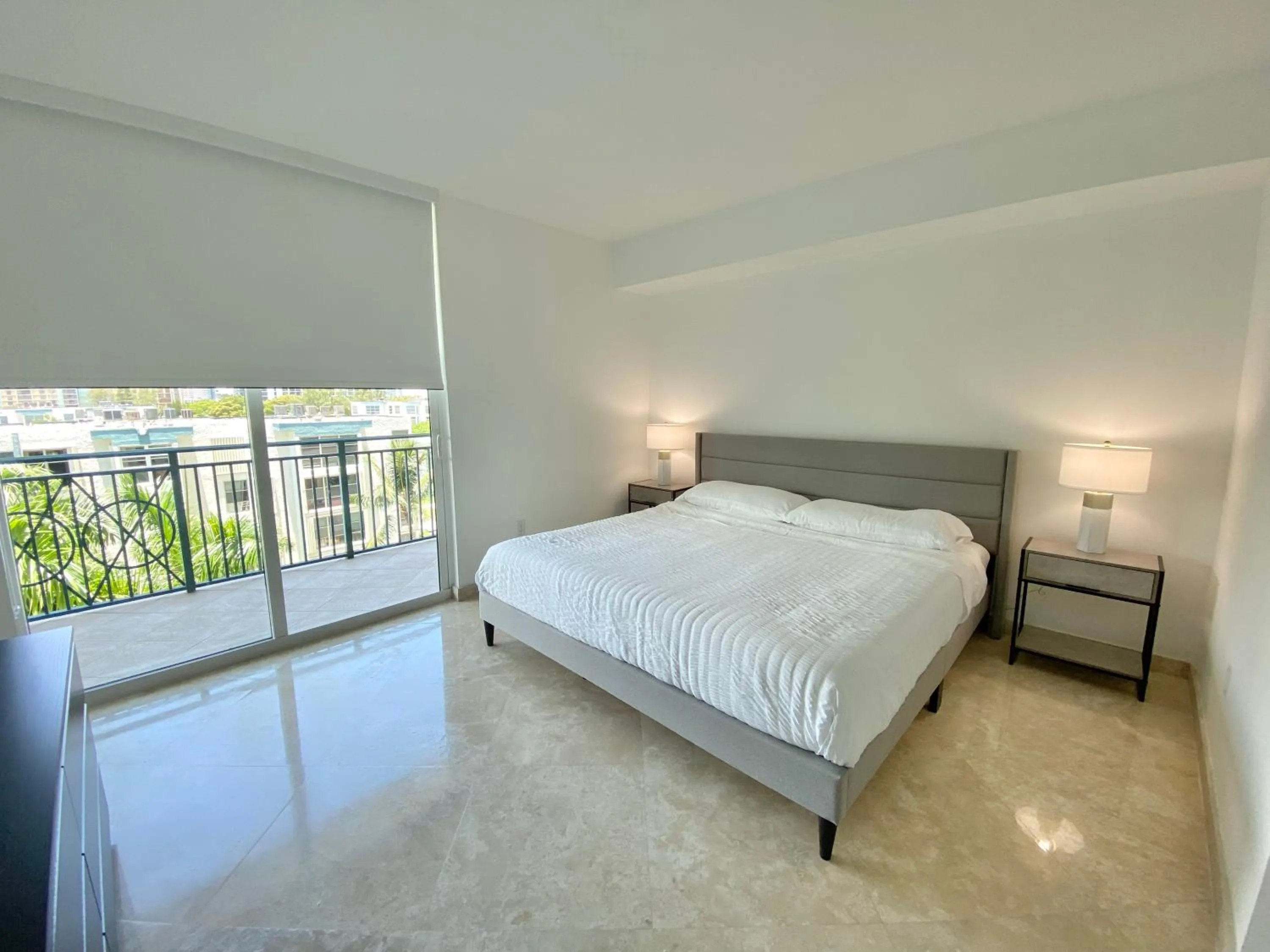 Bed in The King David Condos