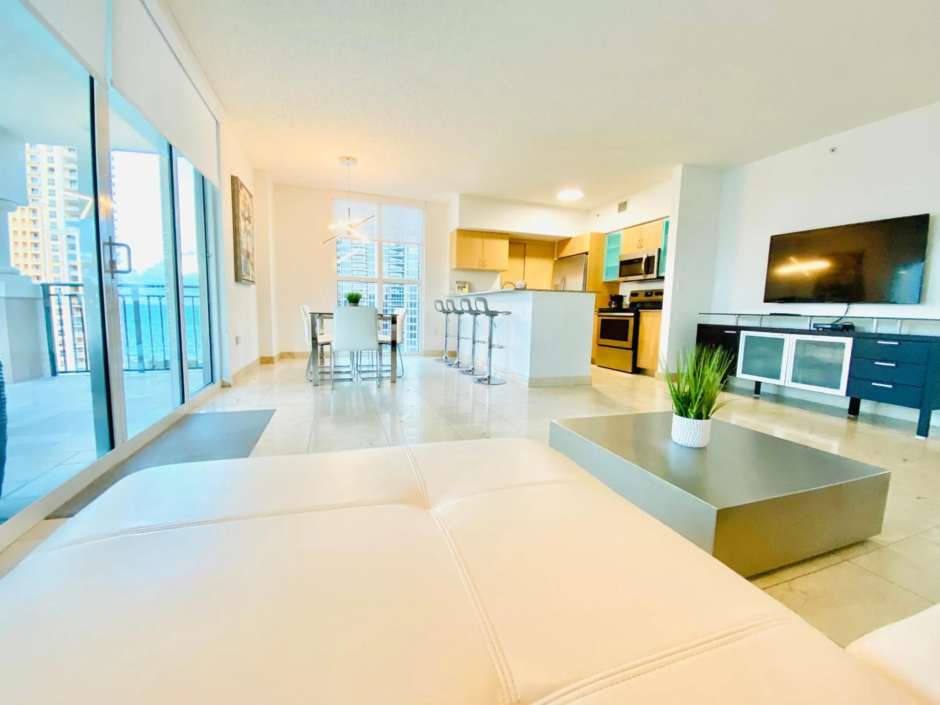 Bed in The King David Condos