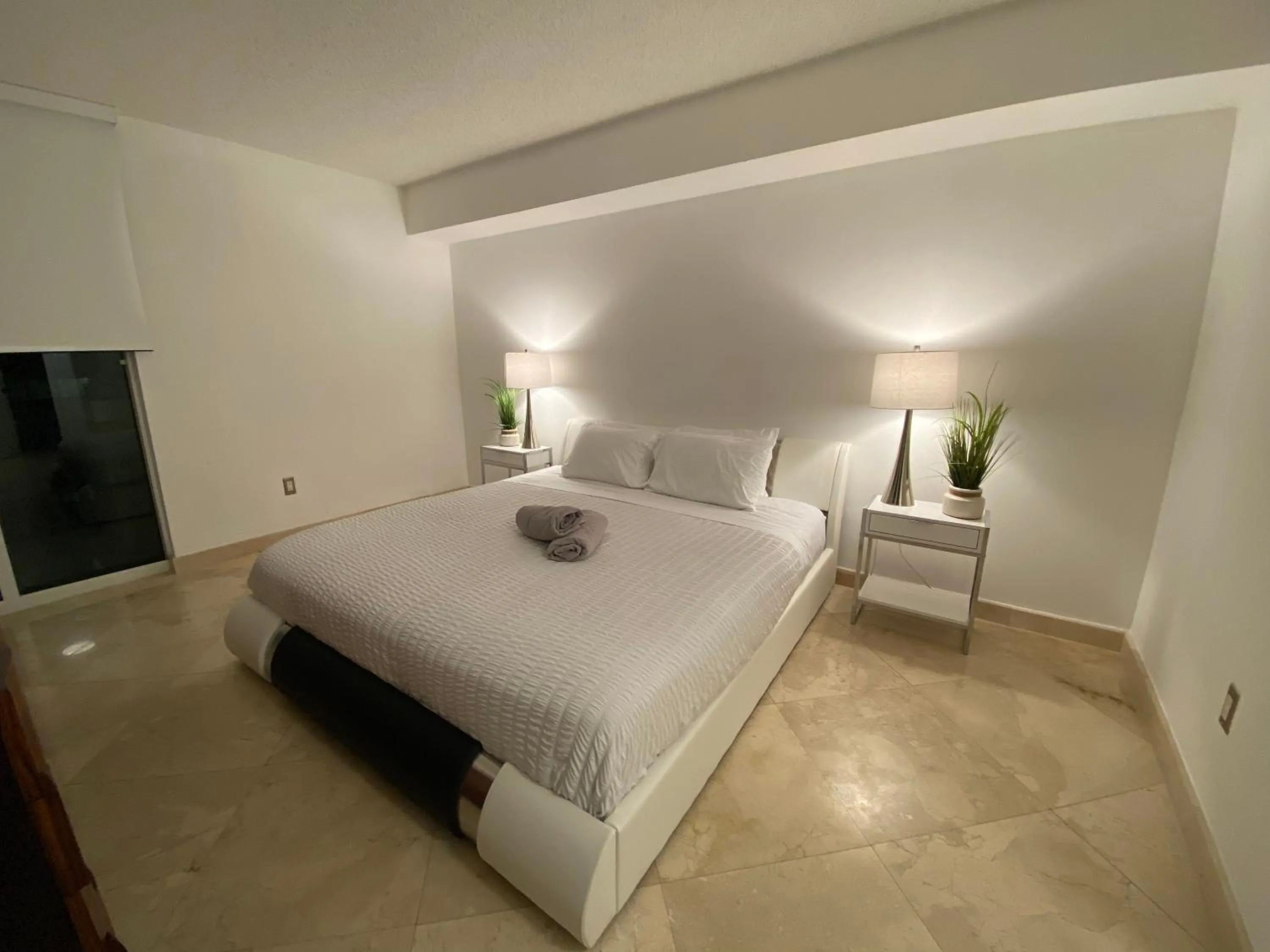 Bed in The King David Condos