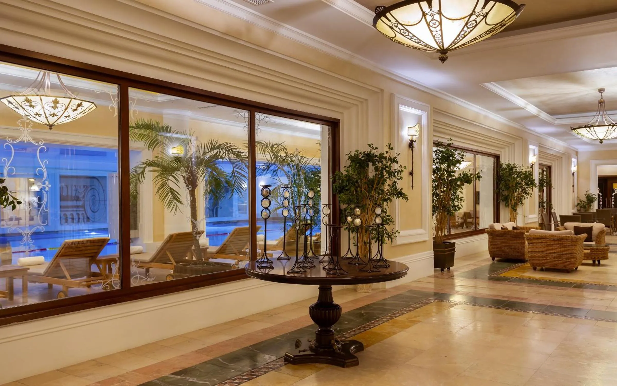 Lounge or bar in Rixos Almaty