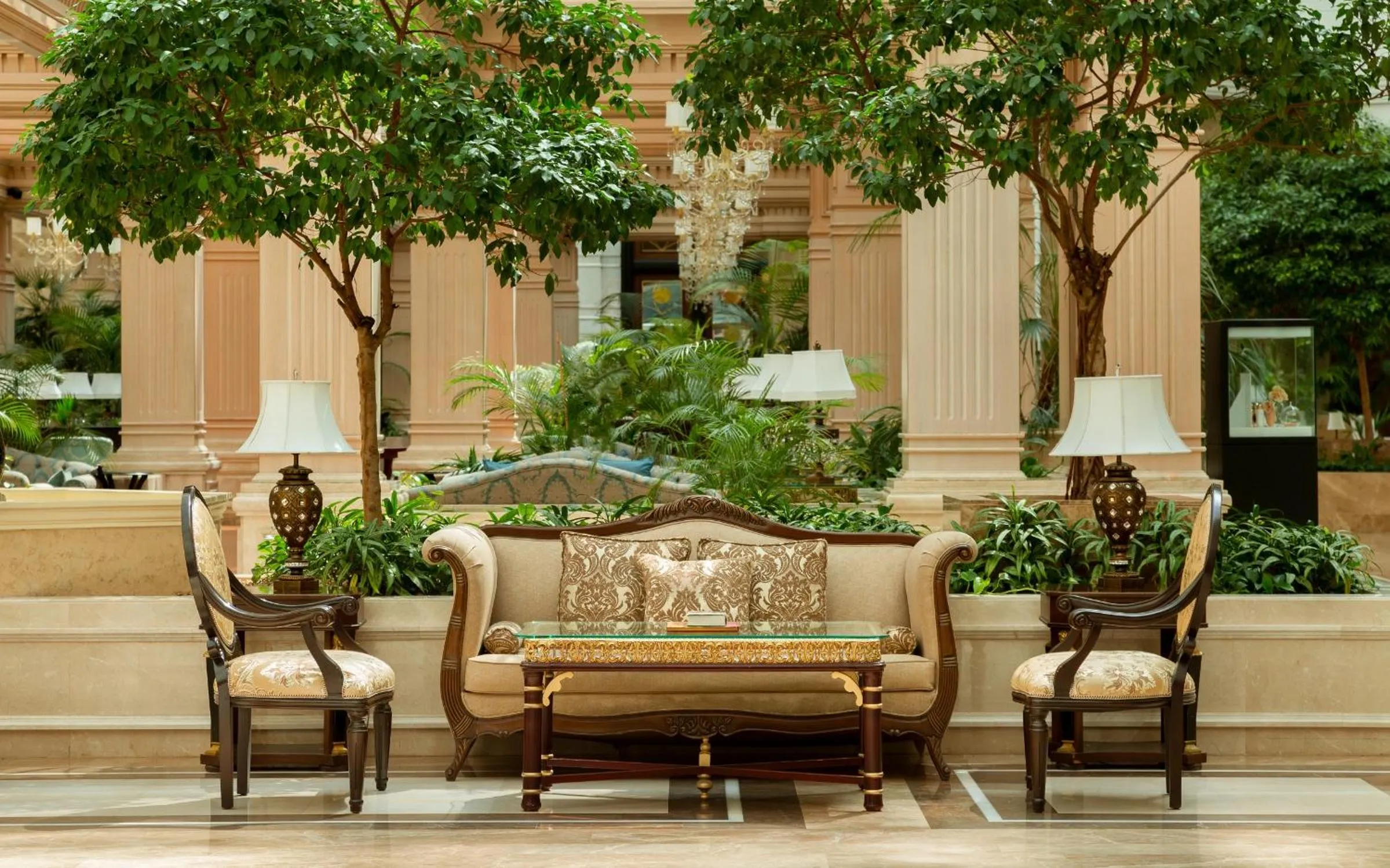 Lobby or reception in Rixos Almaty