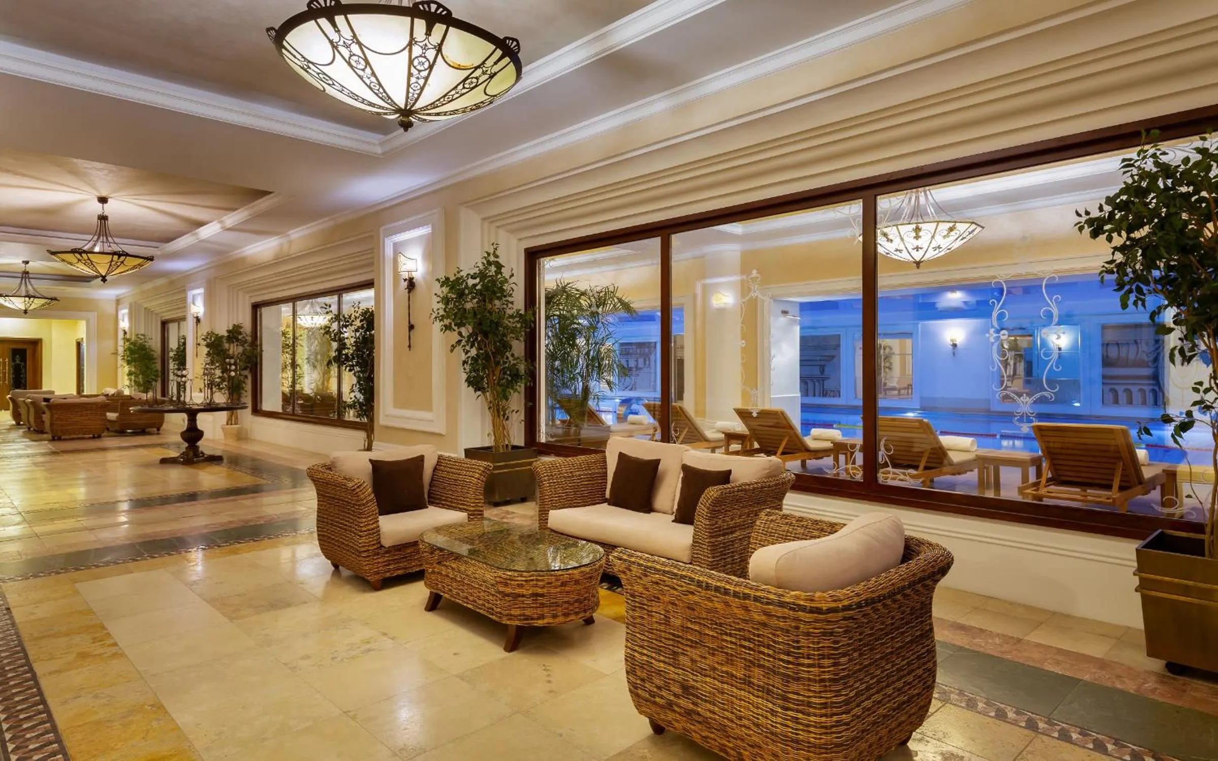 Lounge or bar in Rixos Almaty