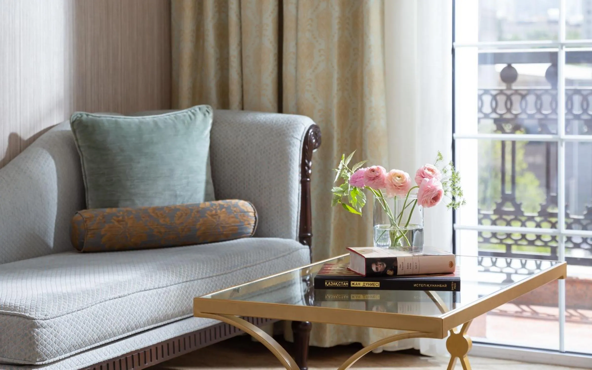 Seating area in Rixos Almaty