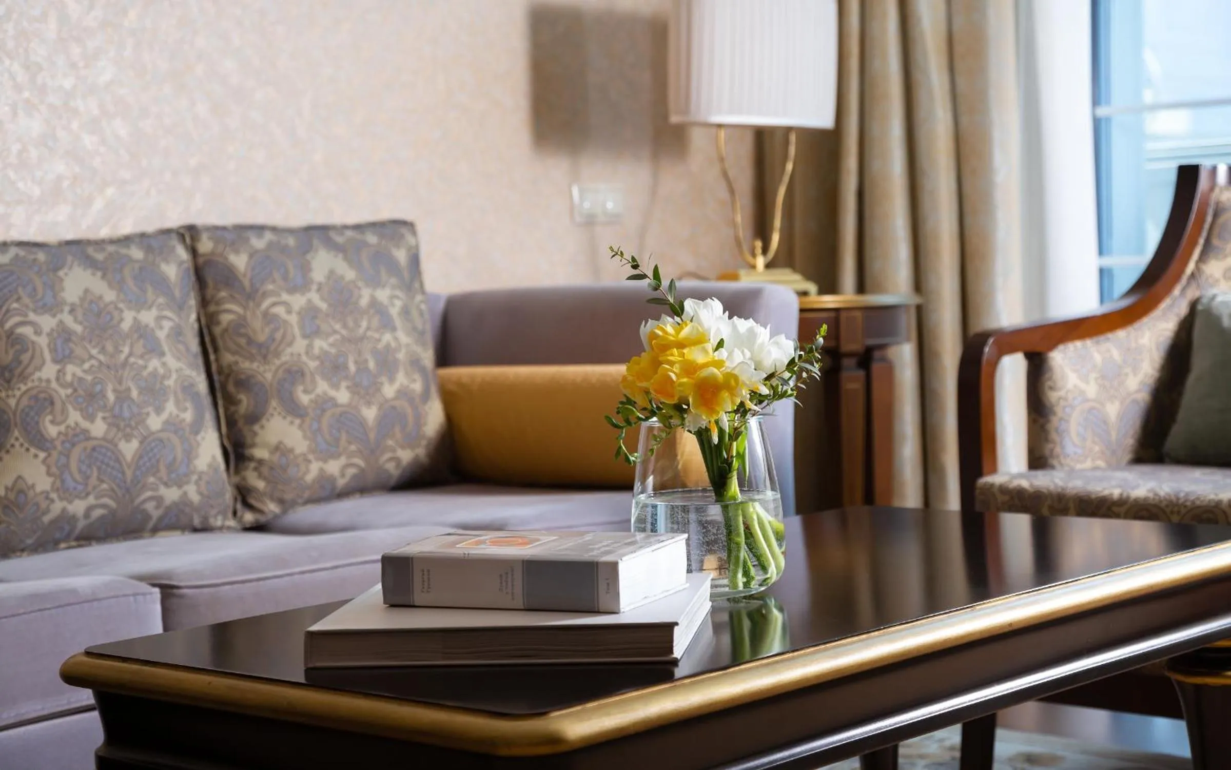 Living room in Rixos Almaty