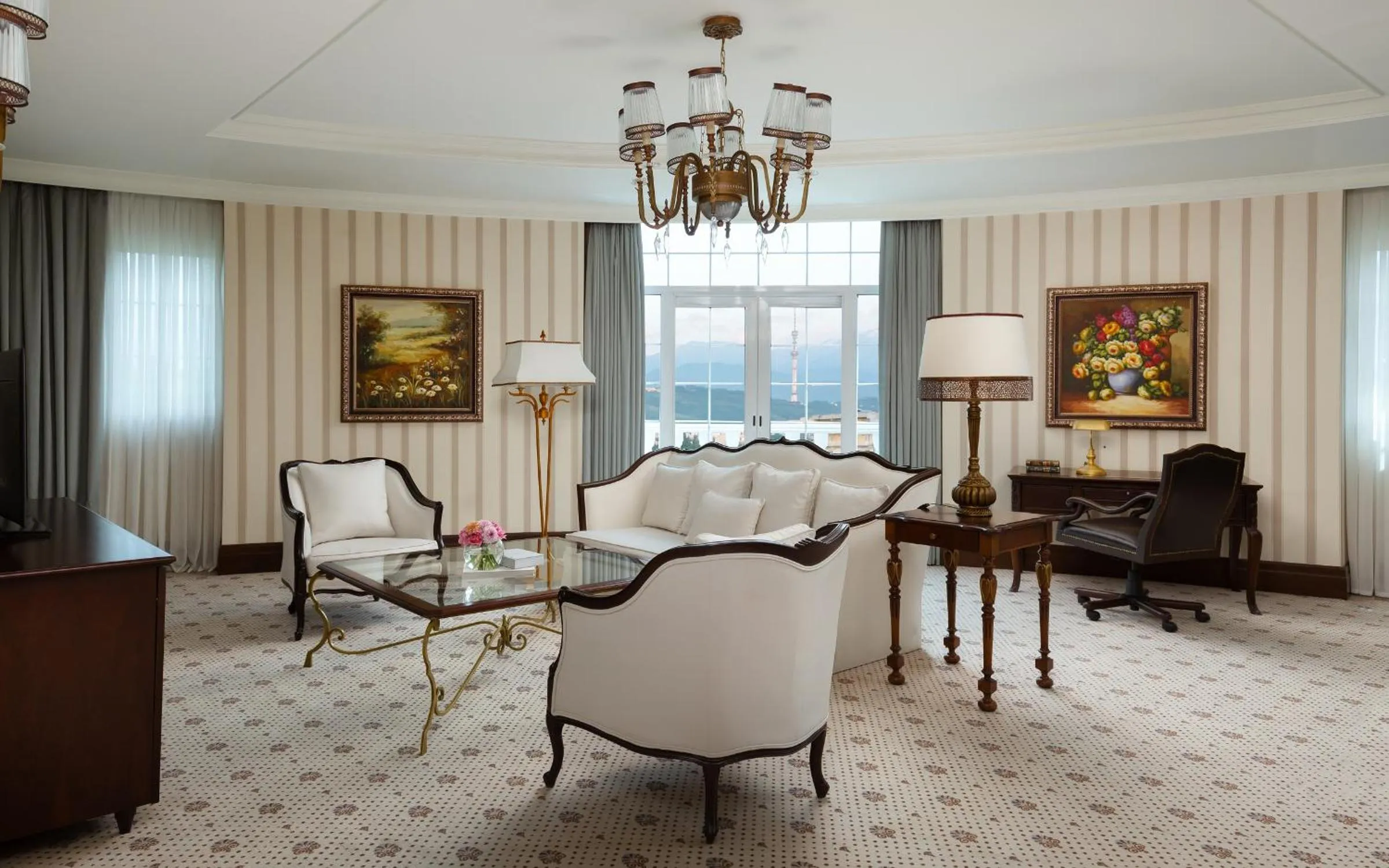 Living room in Rixos Almaty