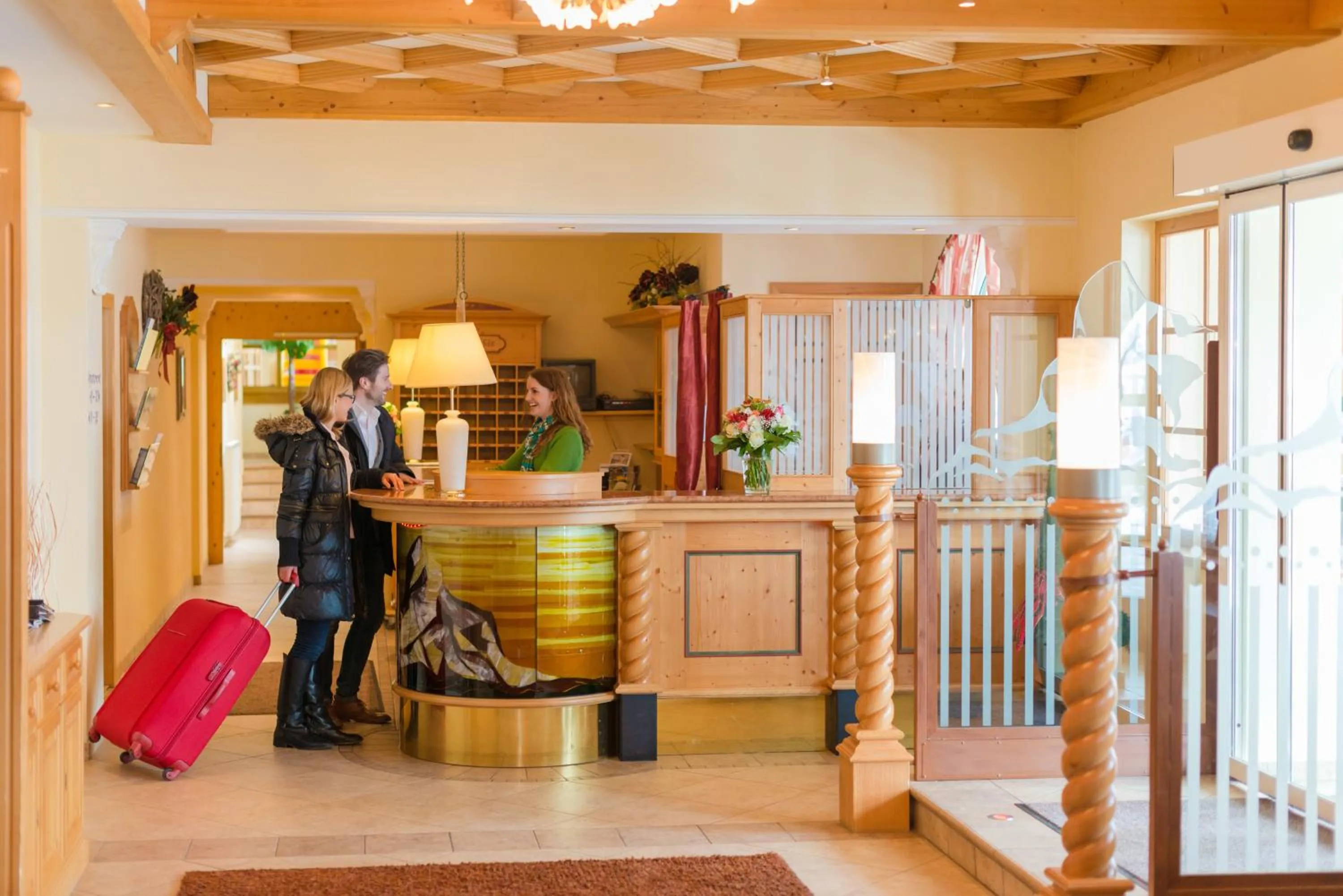 Lobby or reception in Landhaus St. Georg