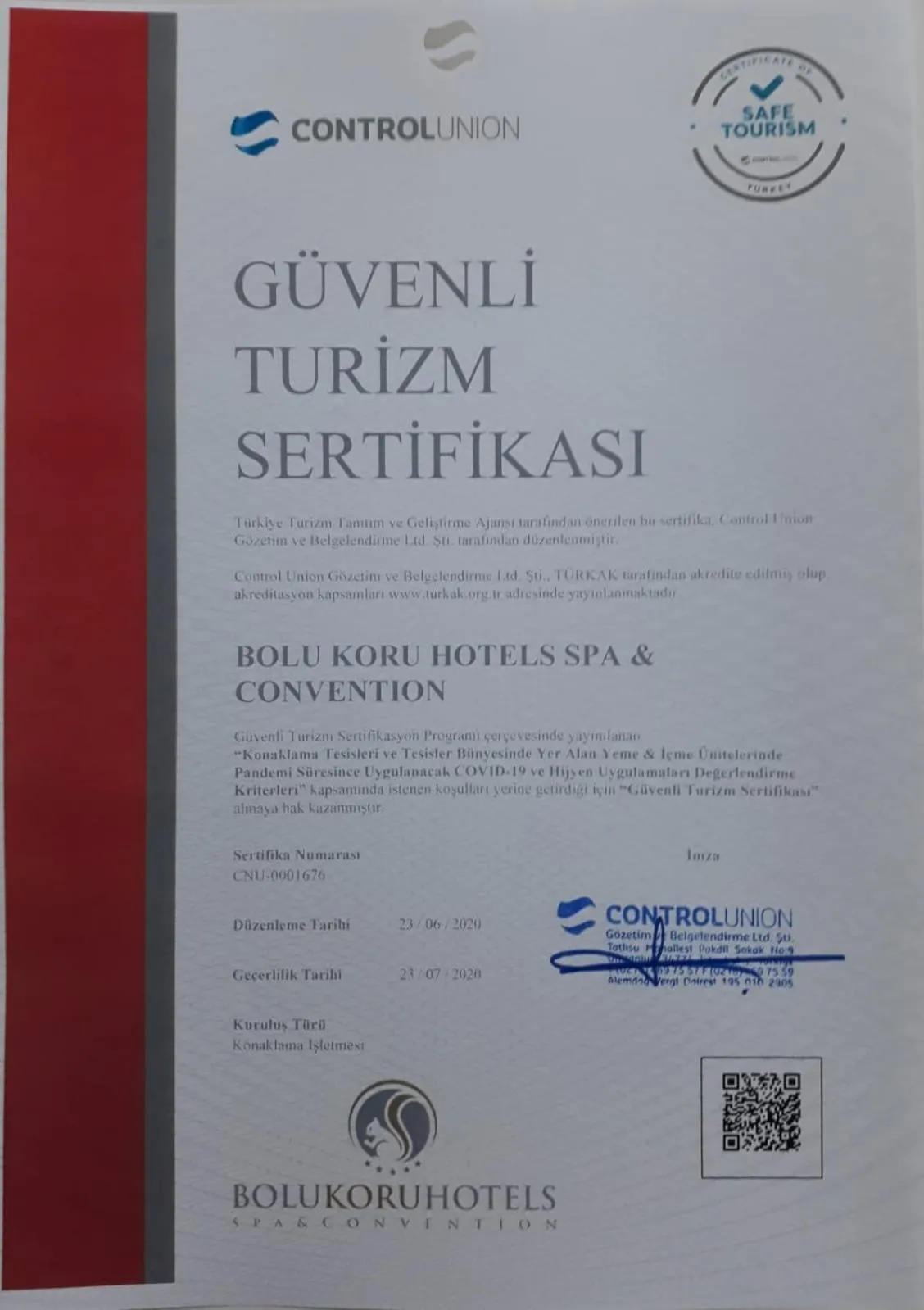 Bolu Koru Hotels Spa & Convention