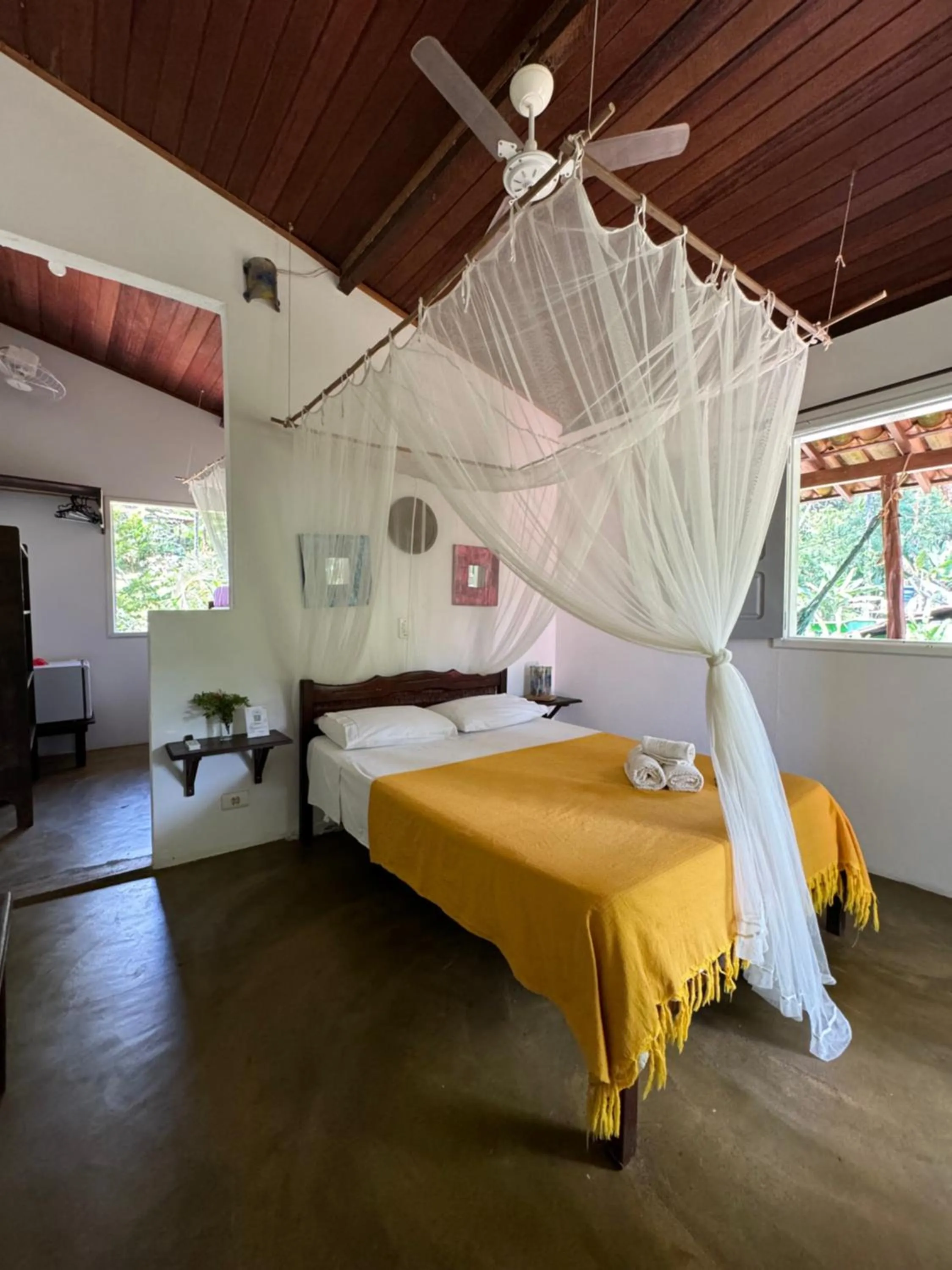 Photo of the whole room, Bed in Pousada Horizonte Azul