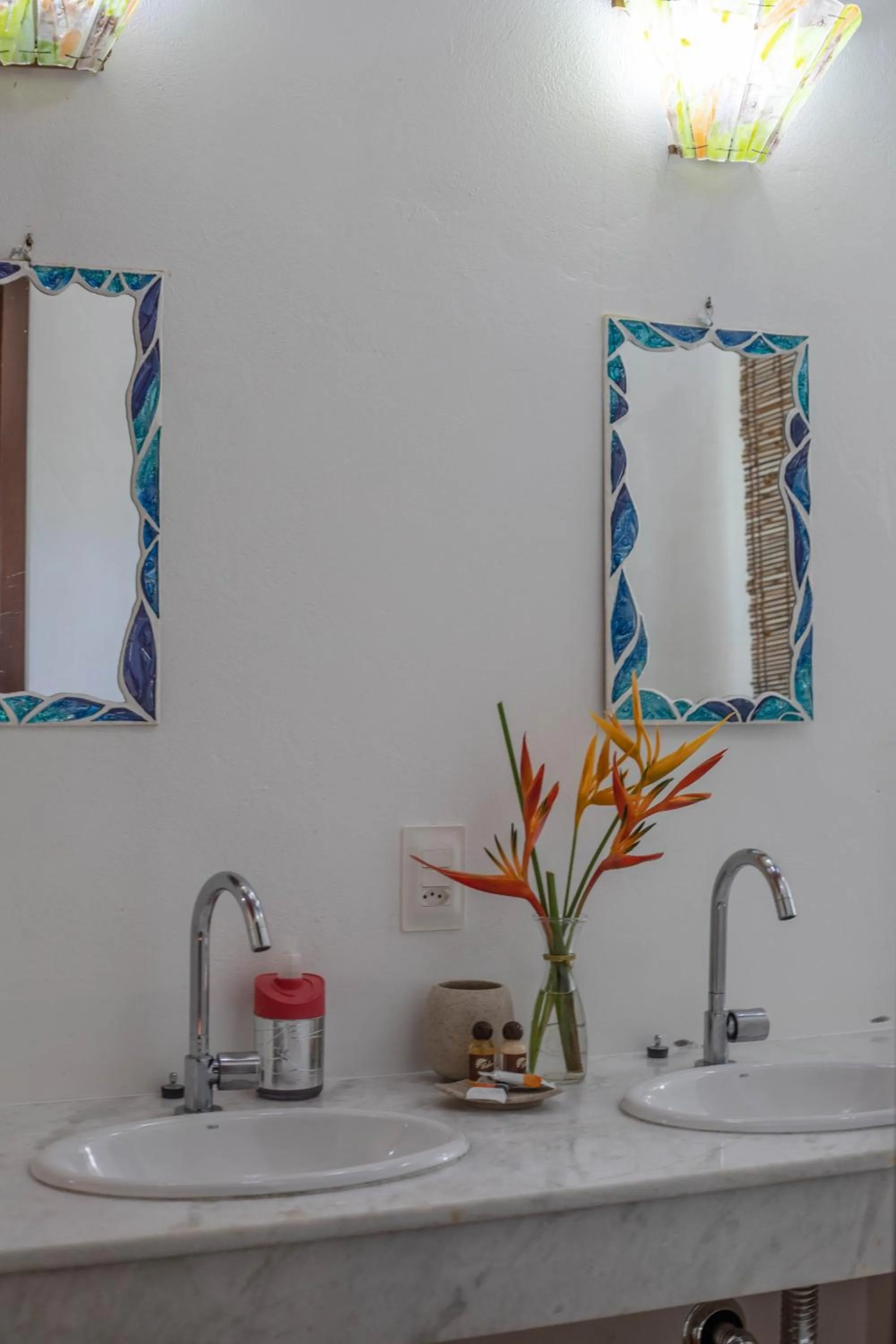 Bathroom in Pousada Horizonte Azul