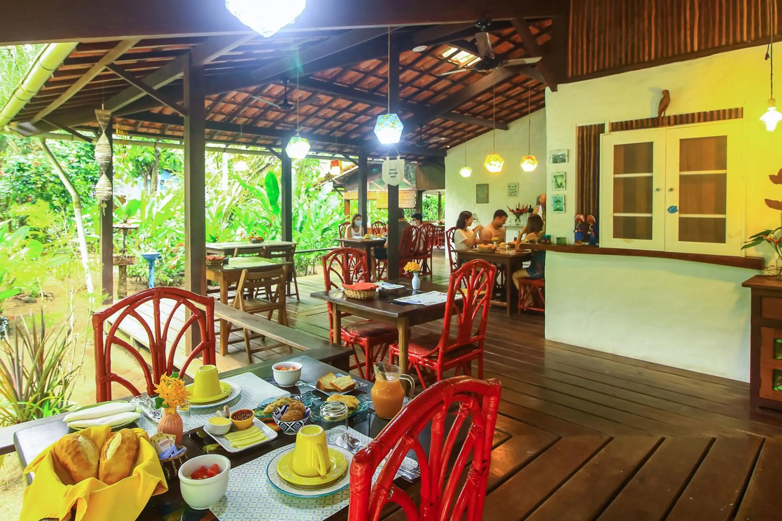 Breakfast in Pousada Horizonte Azul