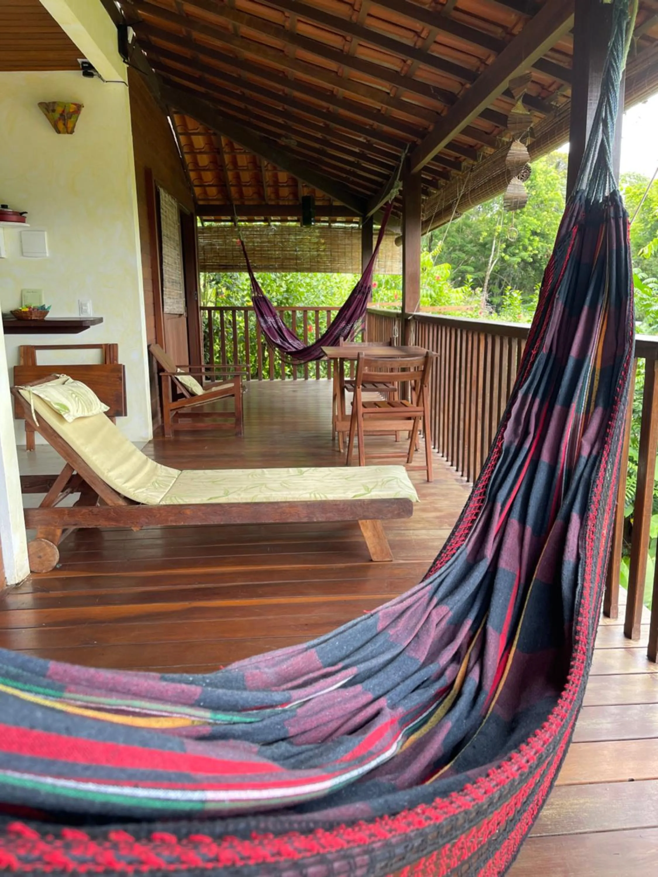 Balcony/Terrace in Pousada Horizonte Azul