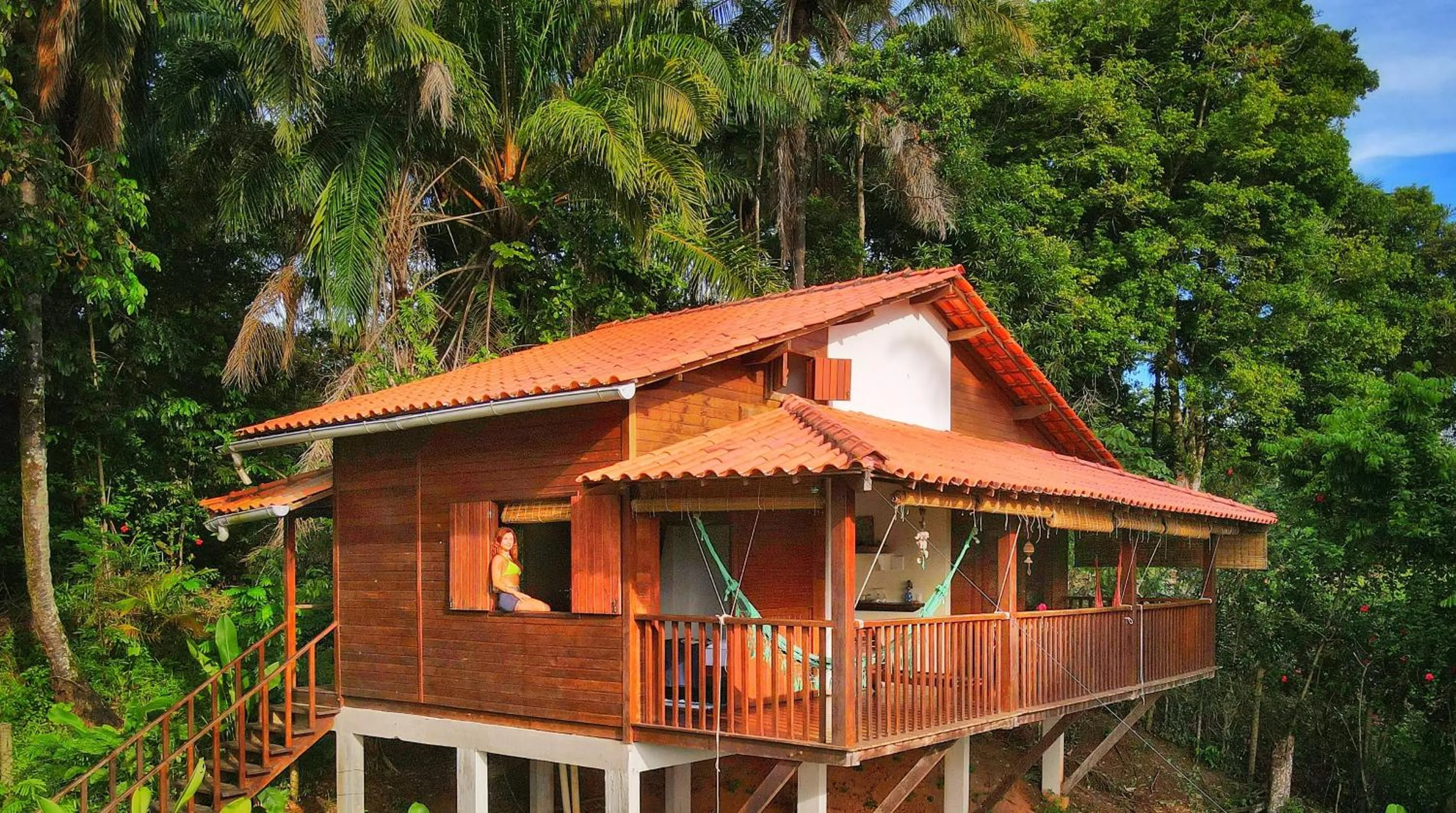 Photo of the whole room in Pousada Horizonte Azul